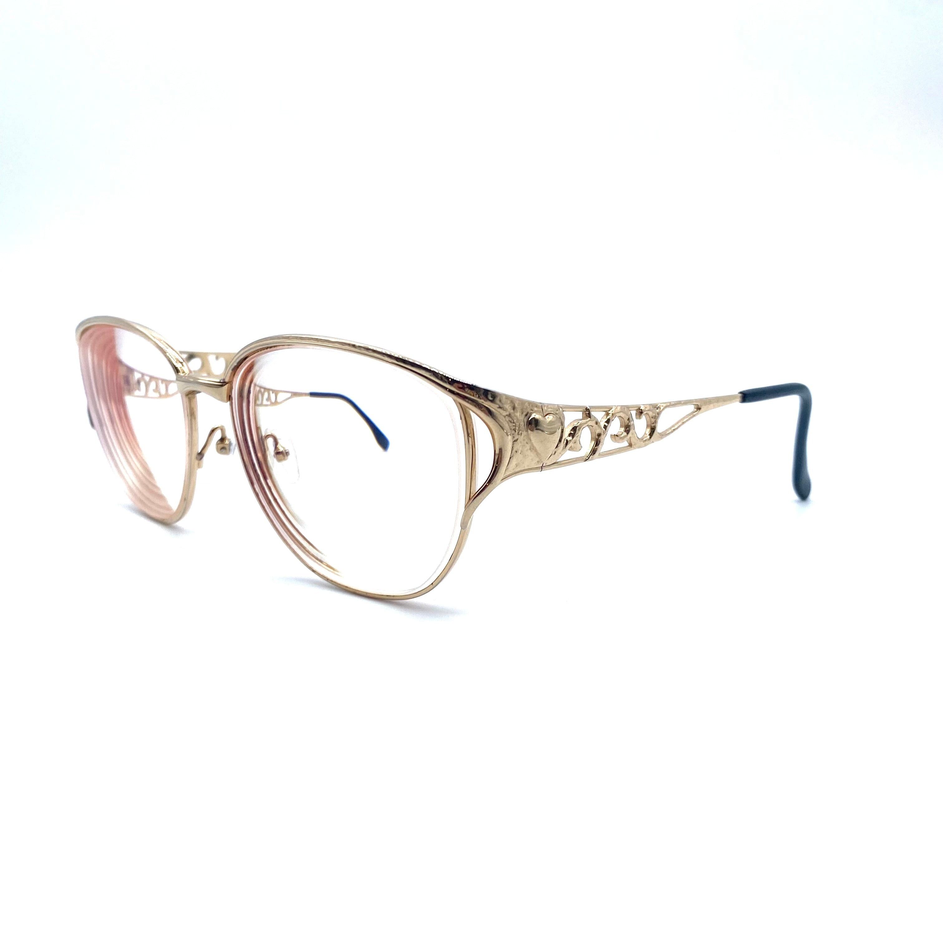 Yves Saint Laurent Vintage Yves Saint Lauren Prescription Glasses Gold Frame Size ONE SIZE - 1 Thumbnail