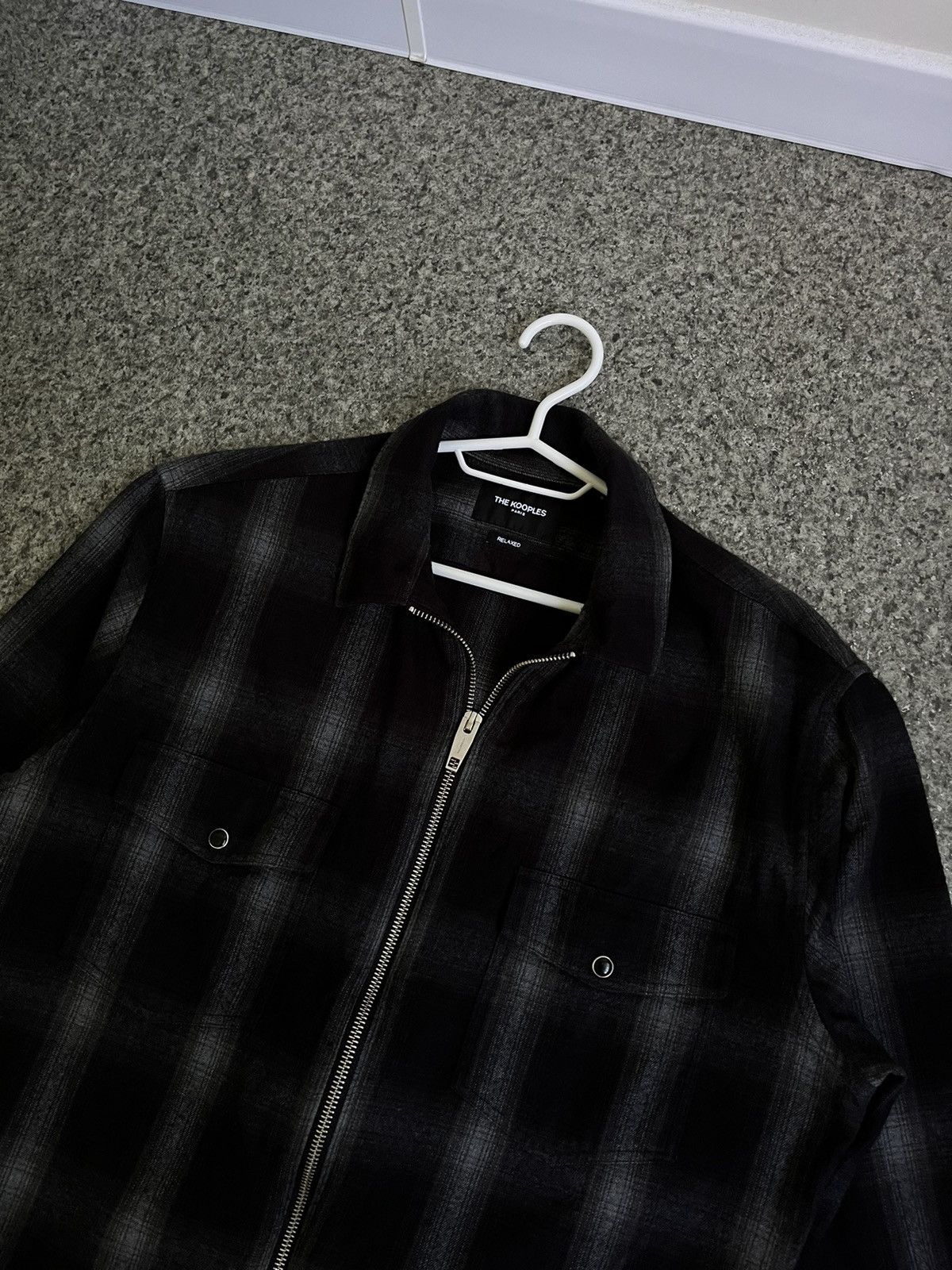 The Kooples The Kooples Parish Zip Shirt sz S Size US S / EU 44-46 / 1 - 2 Thumbnail