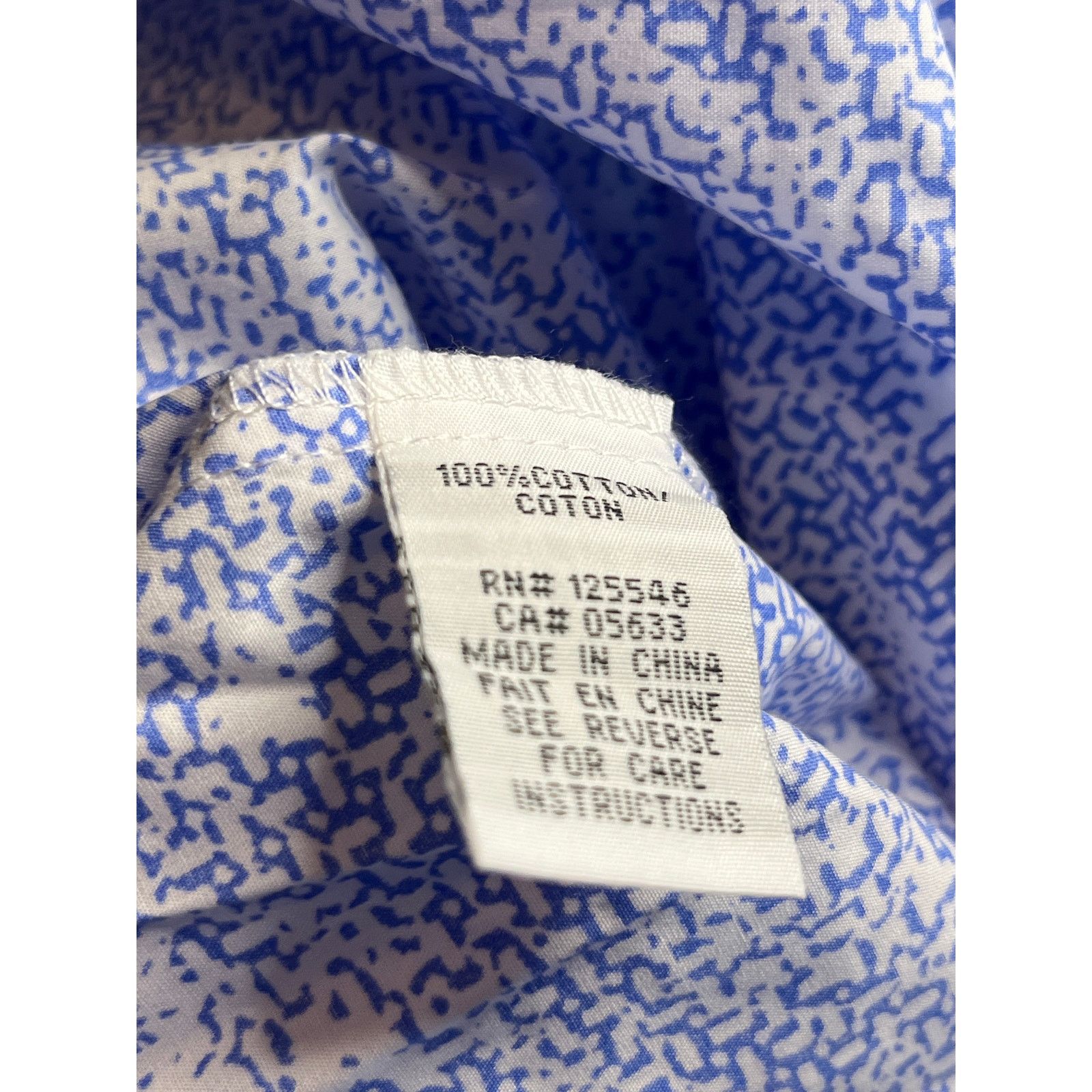 Habitat Habitat Clothes To Live In white blue button down Sz M 18328 Size M / US 6-8 / IT 42-44 - 7 Thumbnail