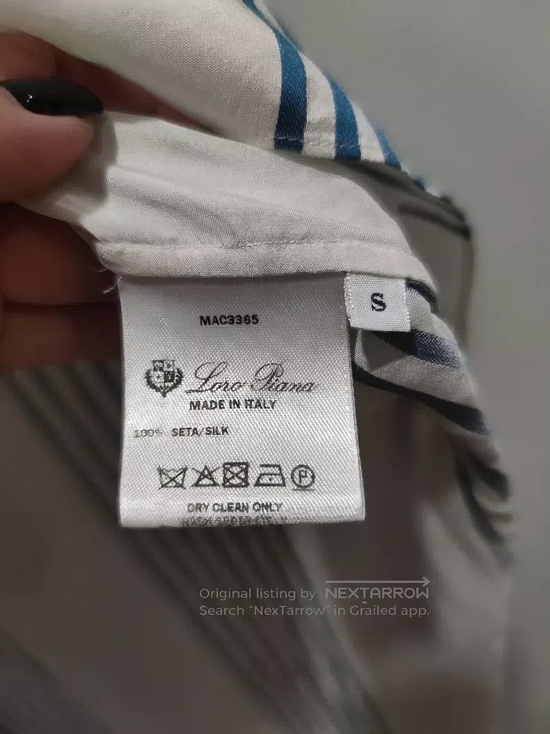 Loro Piana Loro Piana Silk shirt Size S / US 4 / IT 40 - 3 Thumbnail