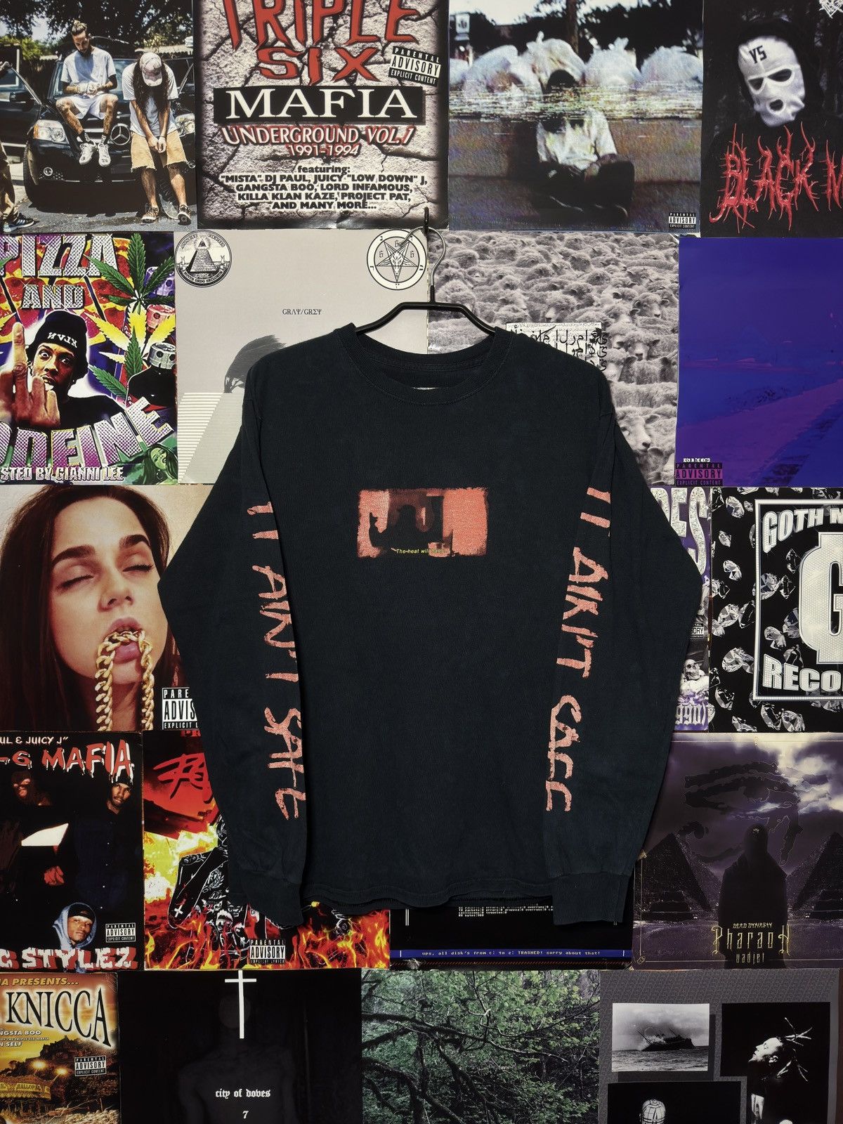Skepta Skepta Konnichiwa It Ain’t Safe Longsleeve Size US M / EU 48-50 / 2 - 1 Thumbnail