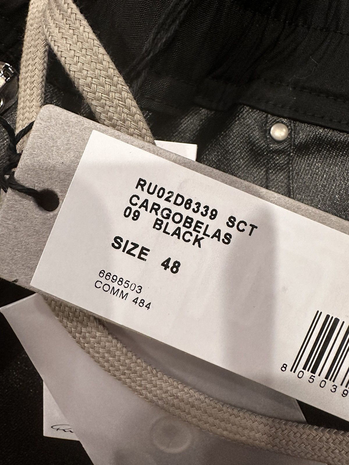 Rick Owens Rick Owen’s Waxed Cargo Belas Size US 32 / EU 48 - 5 Thumbnail