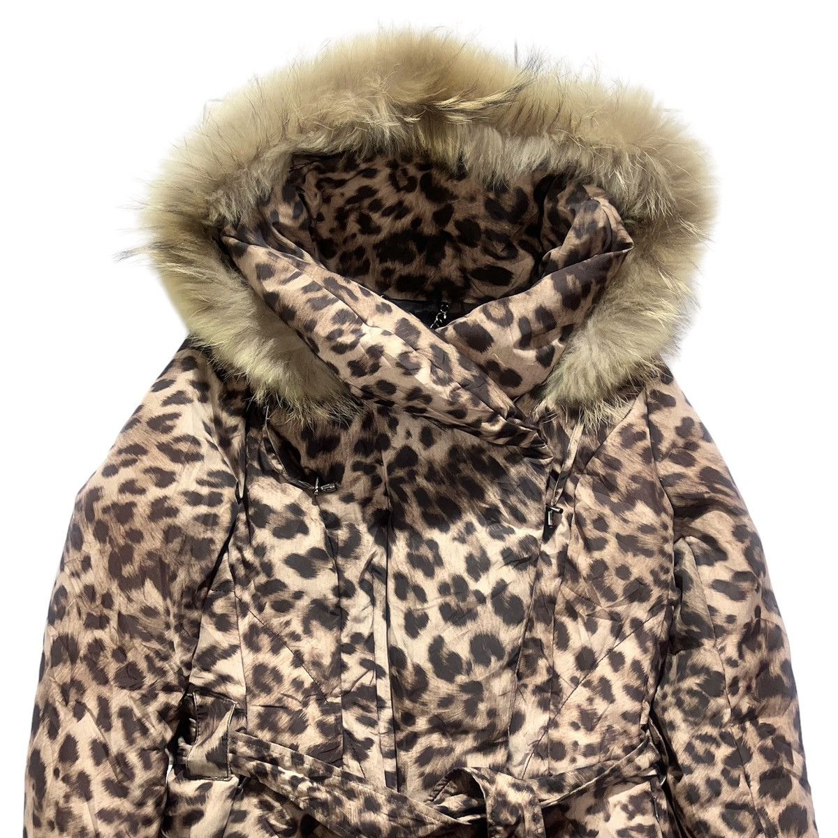 If Six Was Nine 2000s Jessi New York Leopard Fur Bono Jacket Lgb Goa Style Size US M / EU 48-50 / 2 - 3 Thumbnail