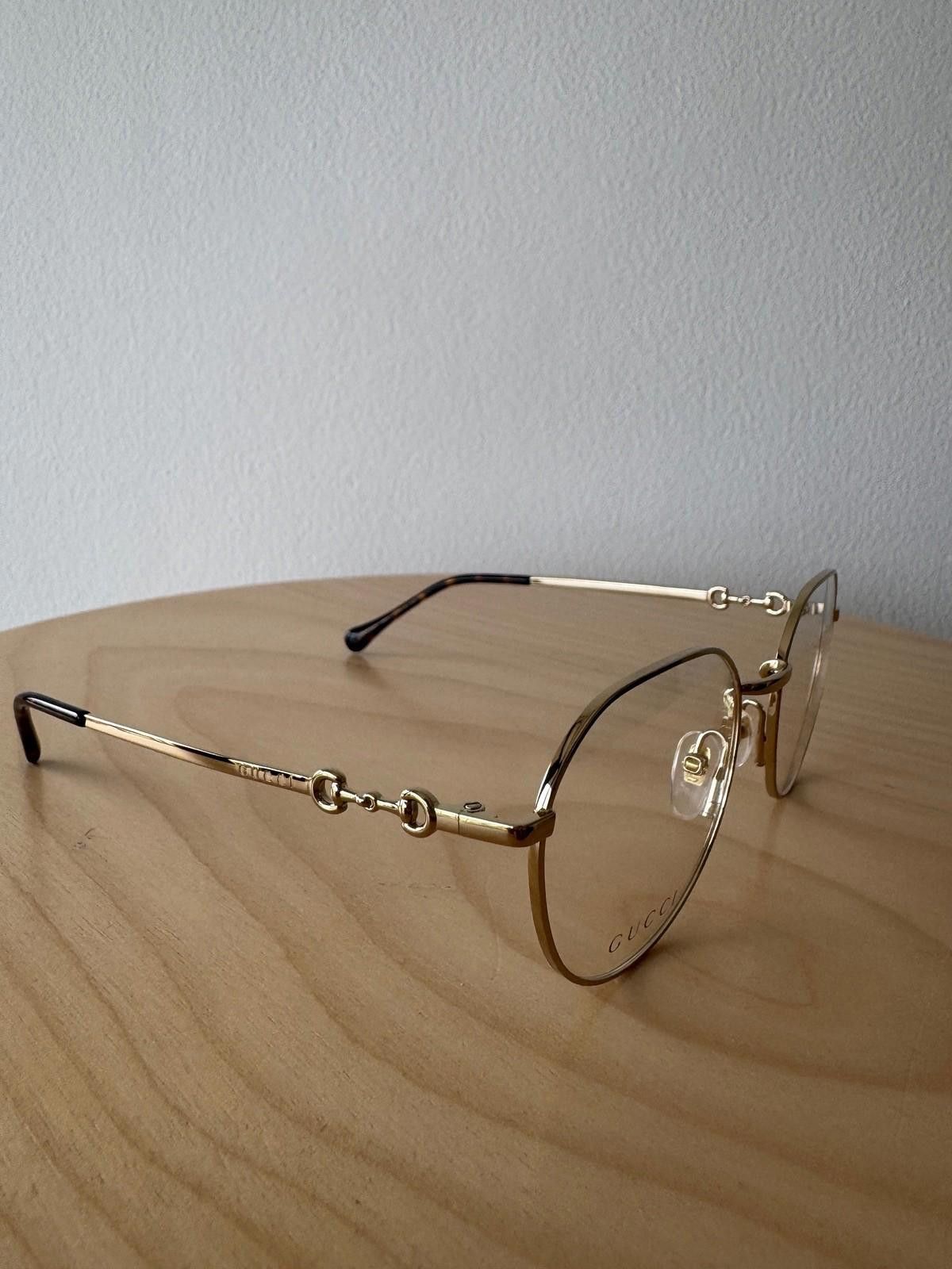 Gucci New Gucci eyewear glasses eyeglasses GG1336O 001 gold Size ONE SIZE - 7 Thumbnail