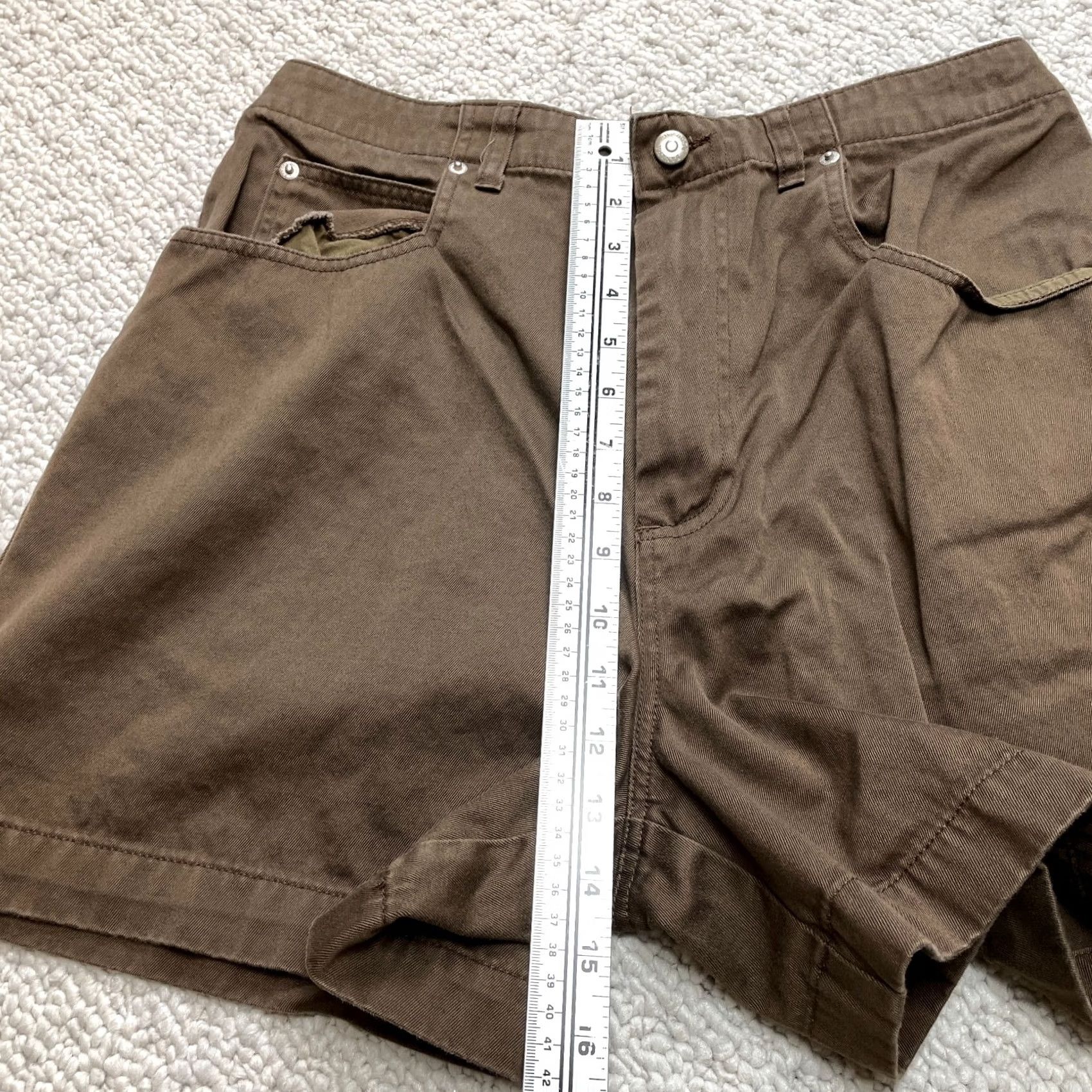 Banana Republic Banana Republic Shorts Womens 14 Brown Chino Bermuda Cotton Pockets 32x5 Solid Size 36" / US 14 / IT 50 - 5 Thumbnail