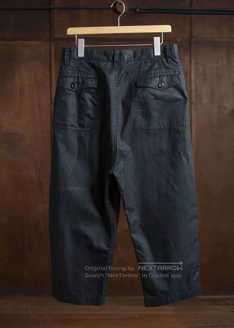 Junya Watanabe Junya Watanabe Black Cropped Pants. Size US 26 / EU 42 - 2 Thumbnail