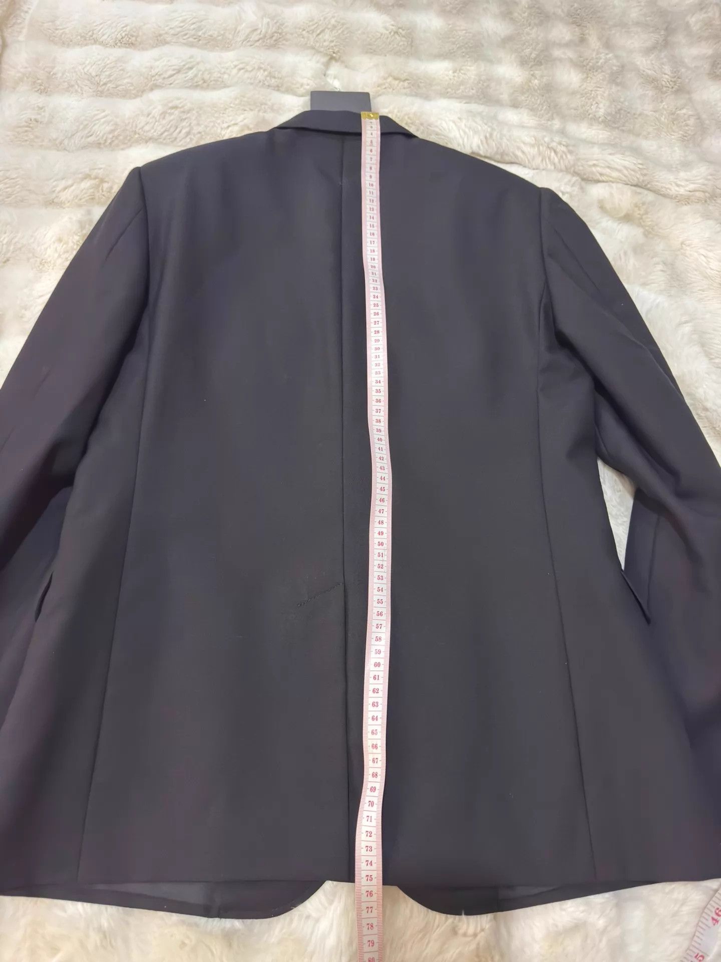 Yves Saint Laurent YSL 1st Year Black Gold Men's Suit 50 New with Tags Size 50R - 7 Thumbnail