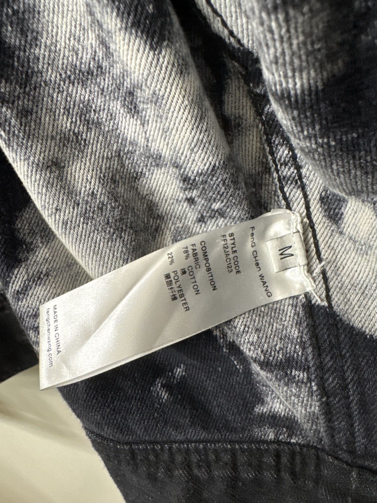 Feng Chen Wang Feng Chen Wang denim jacket Size US M / EU 48-50 / 2 - 2 Thumbnail