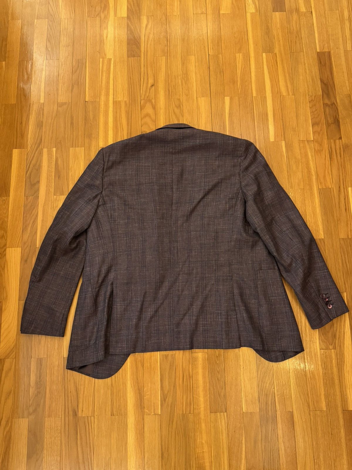 Ermenegildo Zegna Ermenegildo Zegna Milano Easy Wool Silk Linen Blazer (54R) Size 54R - 2 Thumbnail