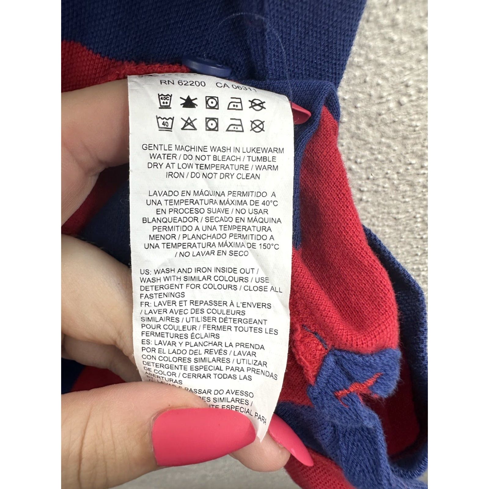 Puma Puma Mens Polo Shirt XL Blue Red Striped Short Sleeve Collared Polo Shirt Regular Fit Men's Polo Shirt - 100% Cotton, Machine Washable Size US XL / EU 56 / 4 - 7 Thumbnail