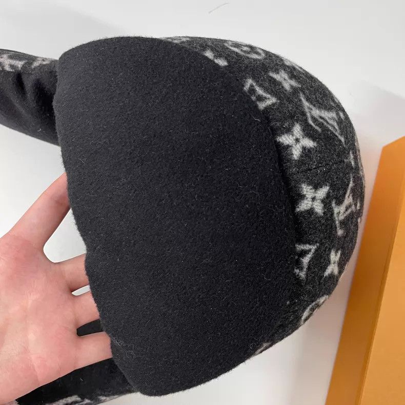 Louis Vuitton Louis Vuitton Carry On wool color-block reading hat Size ONE SIZE - 3 Thumbnail