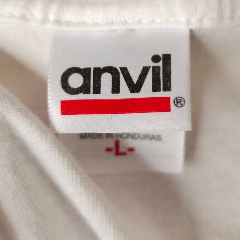 Anvil Old Minibike T Shirt Mens Size Large White FunDay Mini Bike Size US L / EU 52-54 / 3 - 6 Thumbnail