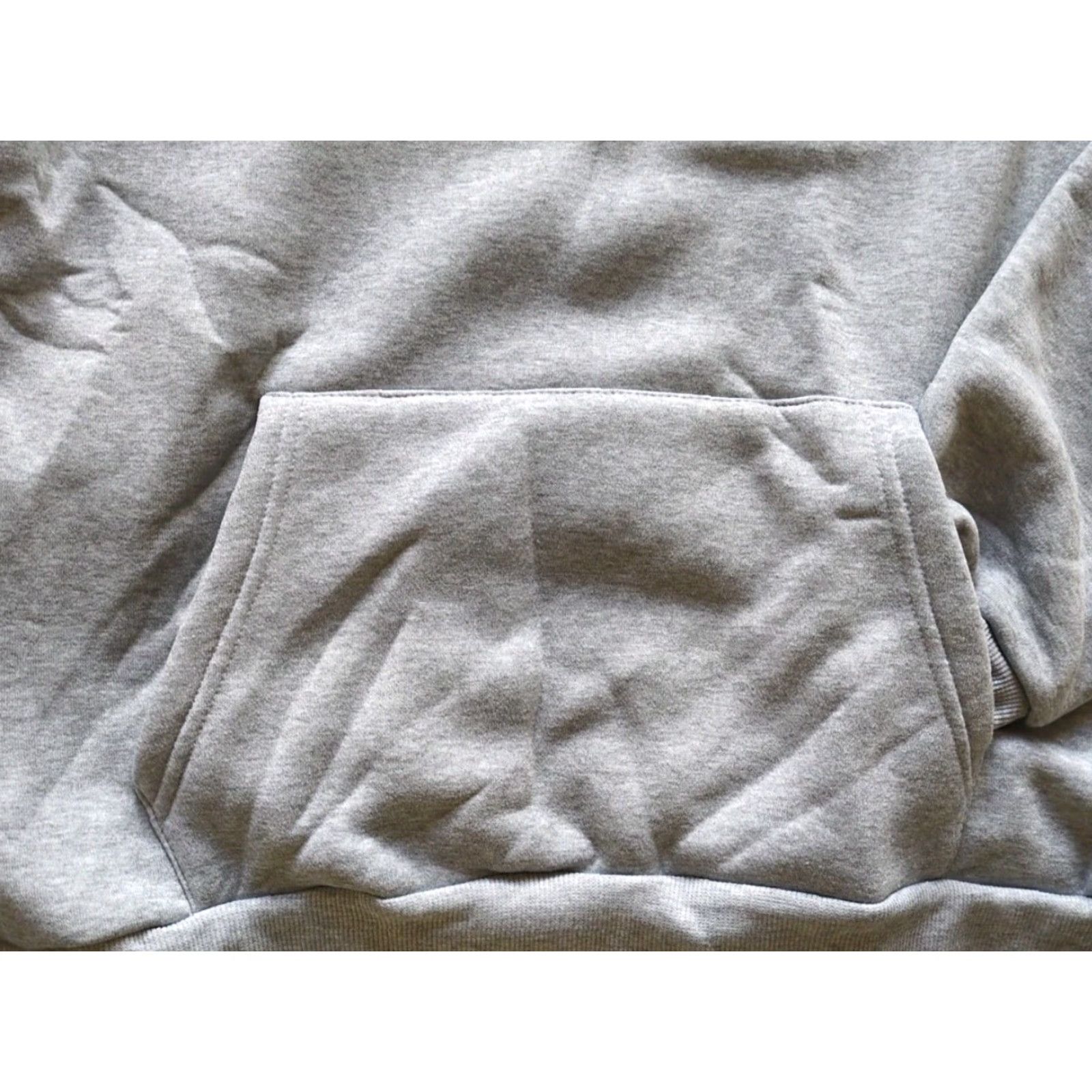 Logo 7 Kool-Aid Man 80s Logo Mens XL Light Grey Hoodie Sweatshirt 46" CHEST 30" LONG Size US XL / EU 56 / 4 - 4 Thumbnail