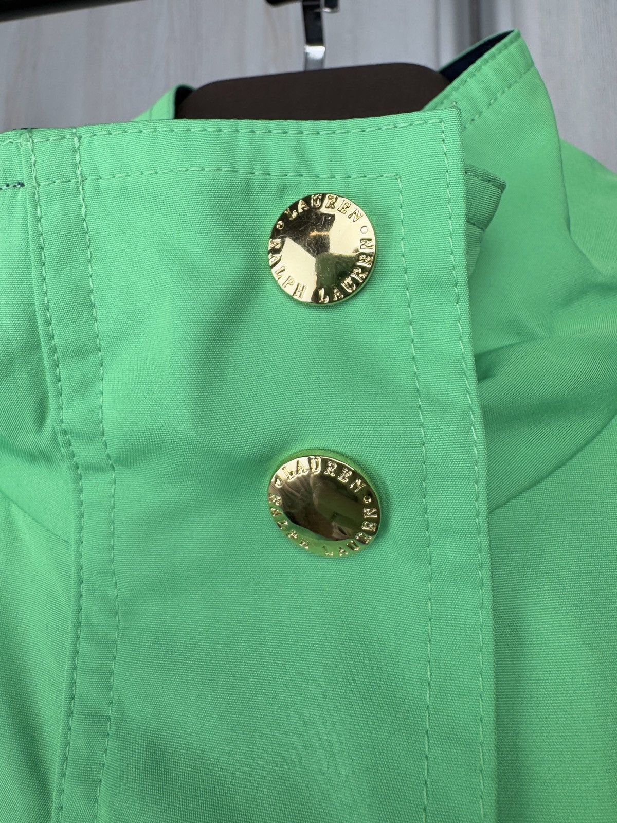 Lauren Ralph Lauren Lauren Ralph Lauren Blue & Green Reversible Zip Front Vest Size L / US 10 / IT 46 - 7 Thumbnail