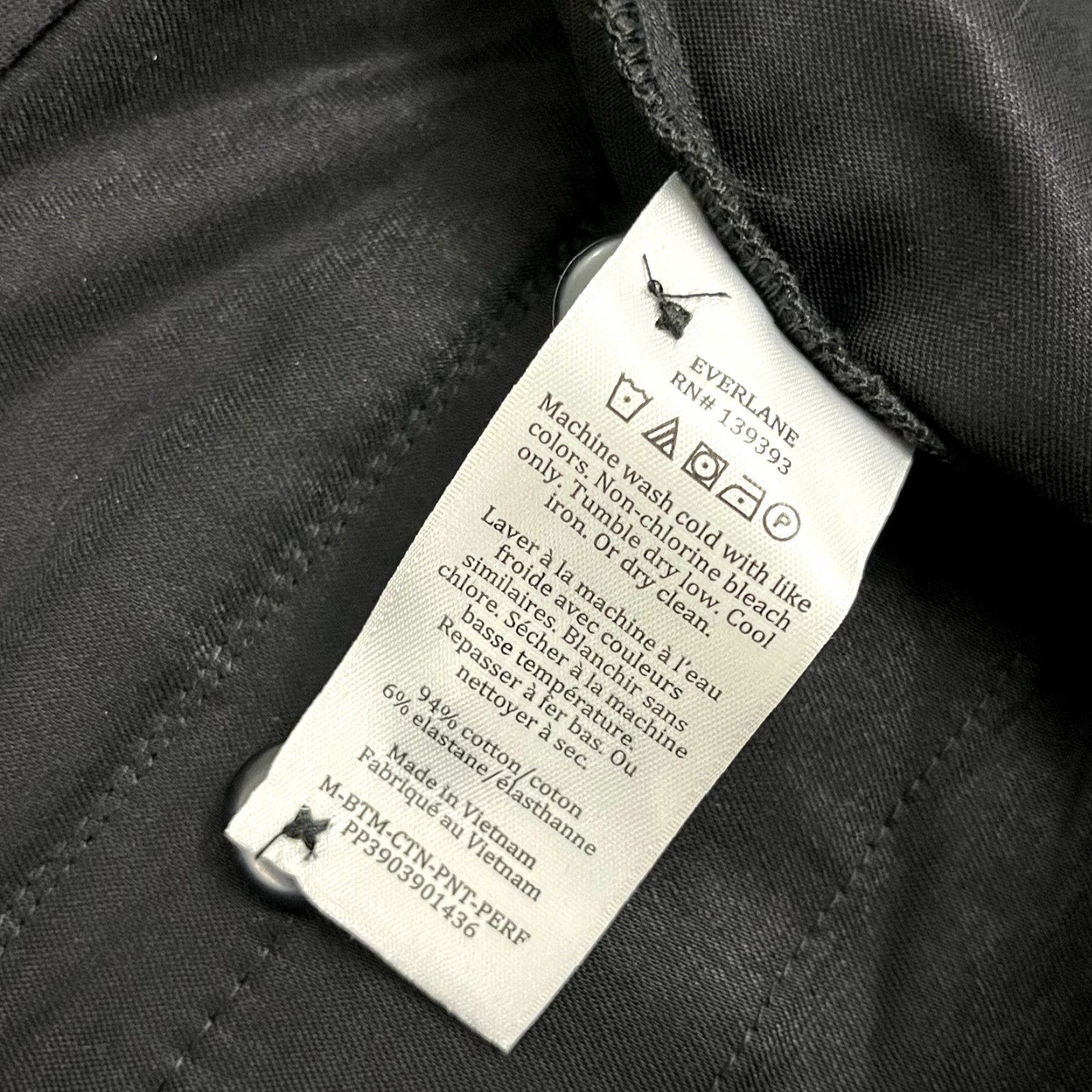 Everlane Everlane Uniform Pants Mens 32 x 38 Slim Fit Performance Chino Travel Business Size US 32 / EU 48 - 4 Thumbnail