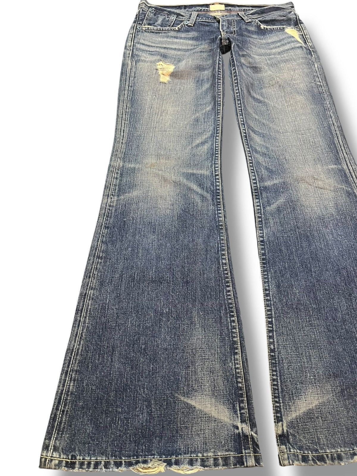 Levi's Vintage Clothing Vintage Levi’s 927-03 Flare Bootcut Redloop Denim Size US 30 / EU 46 - 3 Thumbnail
