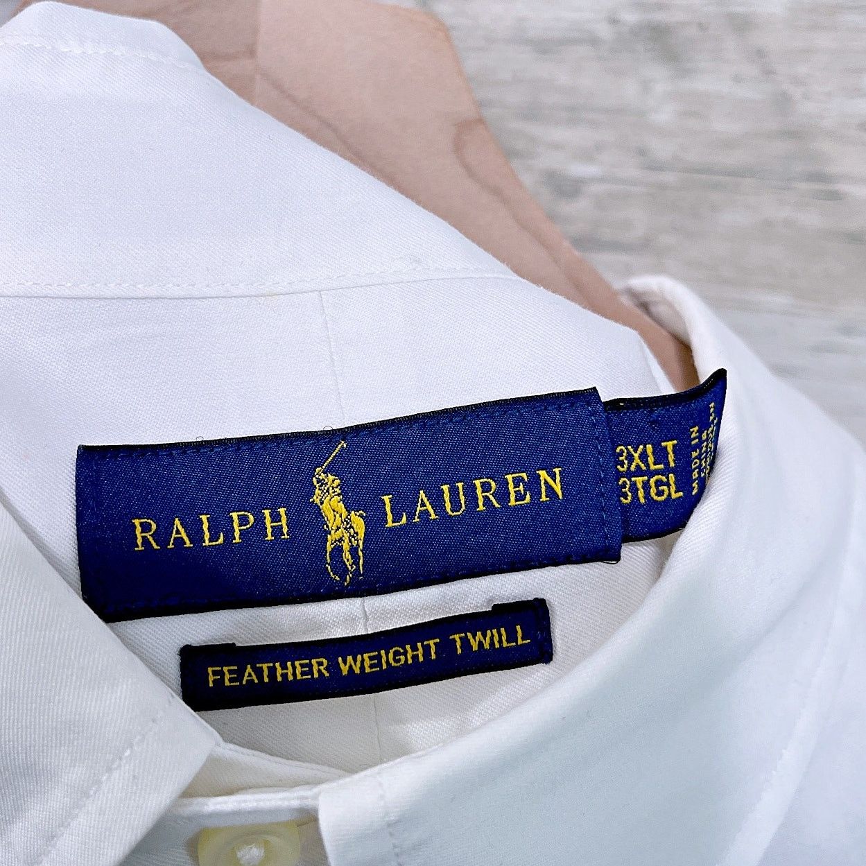 Ralph Lauren Ralph Lauren Feather Weight Twill Shirt White Mens 3XLT Size US XXL / EU 58 / 5 - 6 Thumbnail