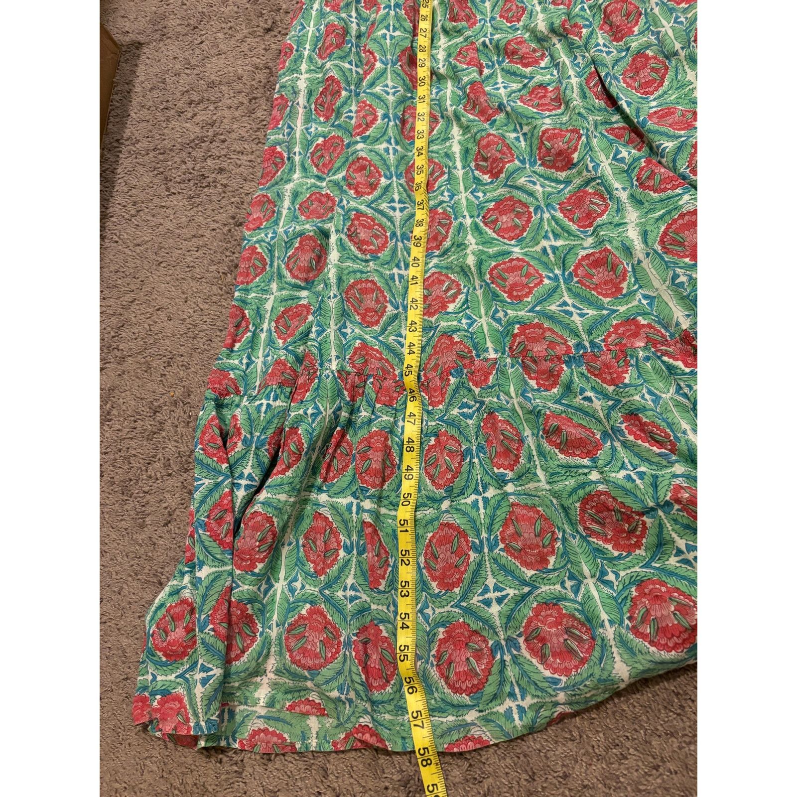 Banjanan Banjanan Capri Greenl Halter Neck Maxi Dress w Ruffle Hem XL Size XL / US 12-14 / IT 48-50 - 13 Thumbnail
