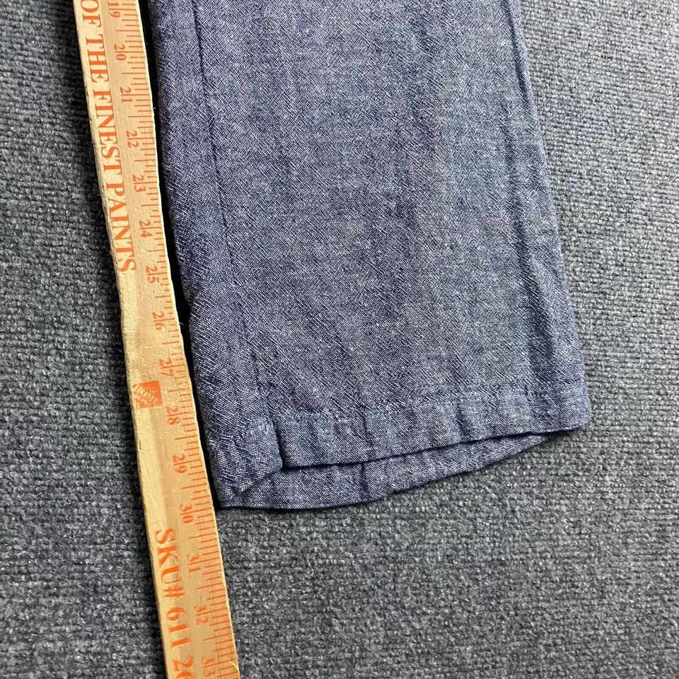 Other Susina Pants Women's 1X Pull On Drawstring Plus Linen Blend Size 36" / US 14 / IT 50 - 4 Thumbnail