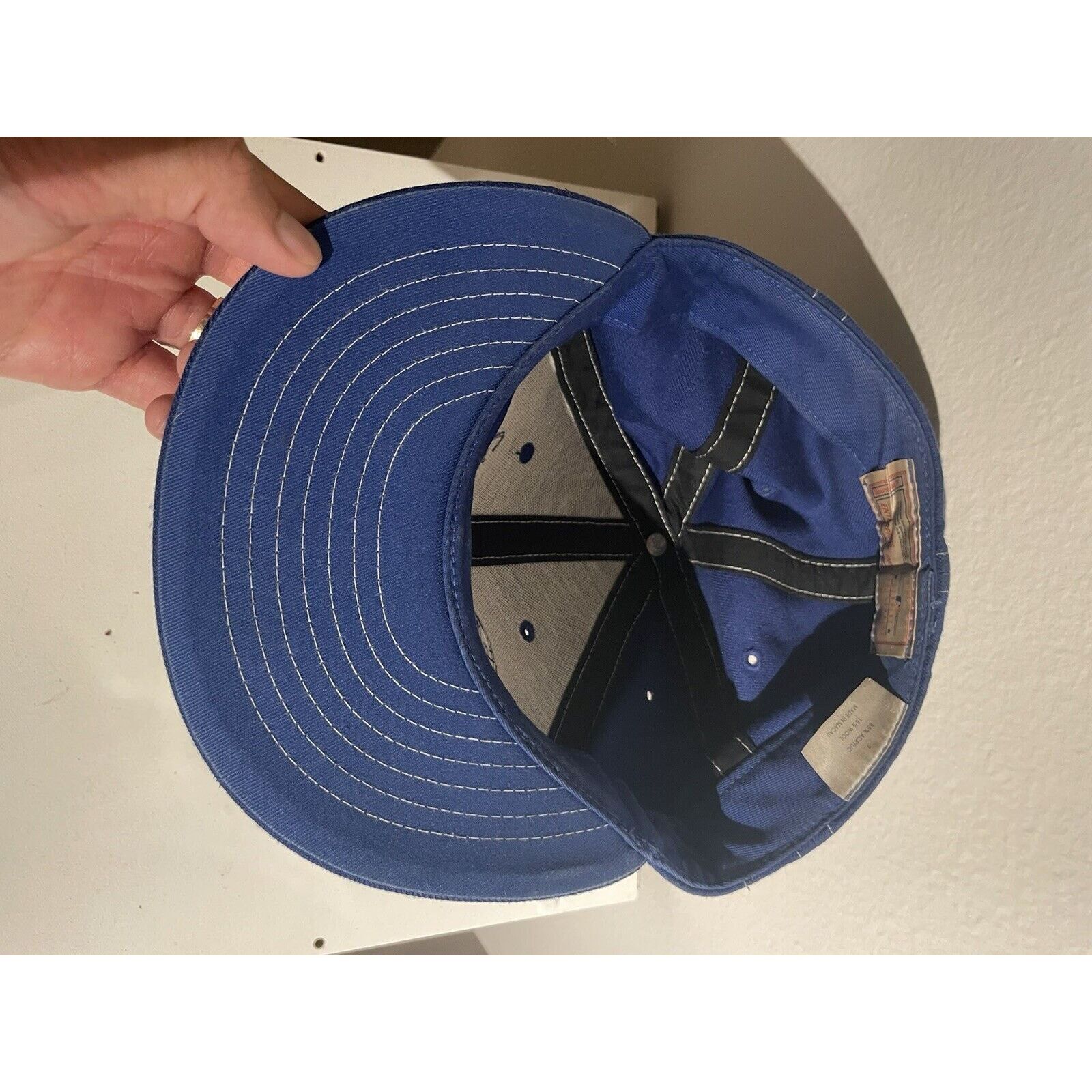 Twins Enterprise Inc. VTG Twins Enterprise LA Los Angeles Dodger Fitted Hat Sz 7 Size ONE SIZE - 3 Thumbnail