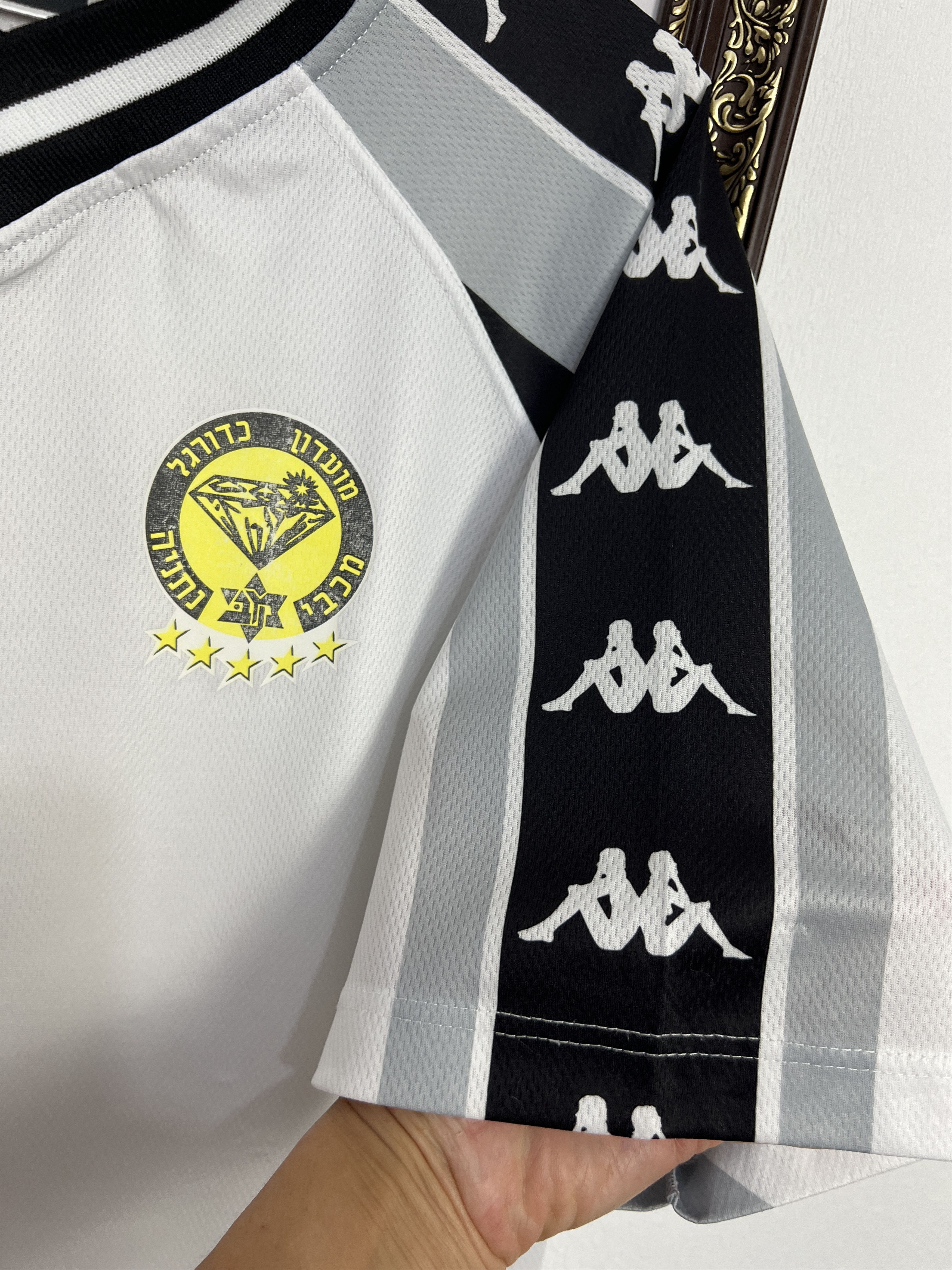 Kappa Vintage 90's Maccabi Netanya Football Shirt Kappa Soccer Size US L / EU 52-54 / 3 - 4 Thumbnail