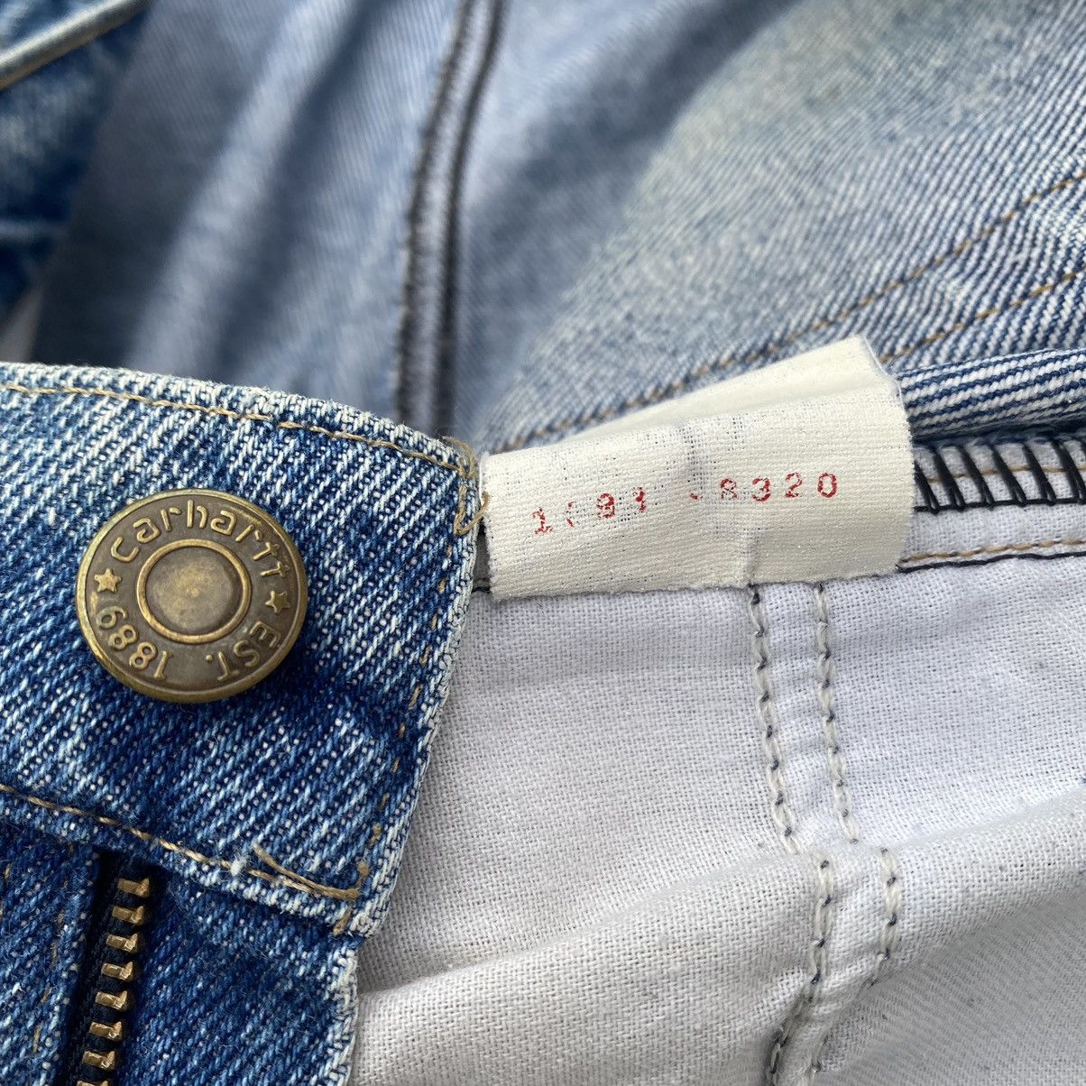 Carhartt VTG TRASHED CARHARTT Made In USA Crop Jeans Size US 40 / EU 56 - 11 Thumbnail