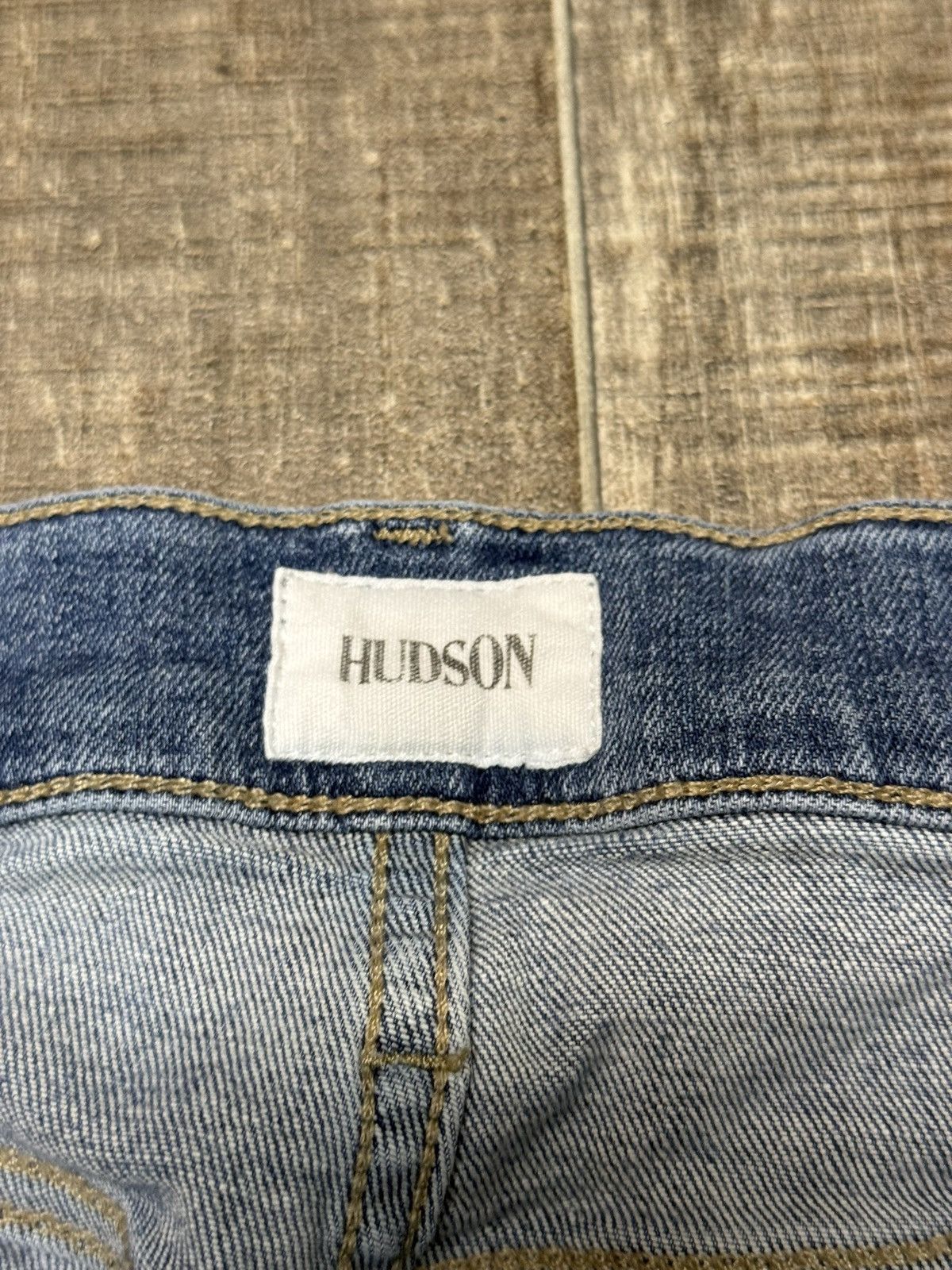 Hudson Hudson Ace Skinny Fit Light Blue Wash Denim Jeans Size US 36 / EU 52 - 3 Thumbnail
