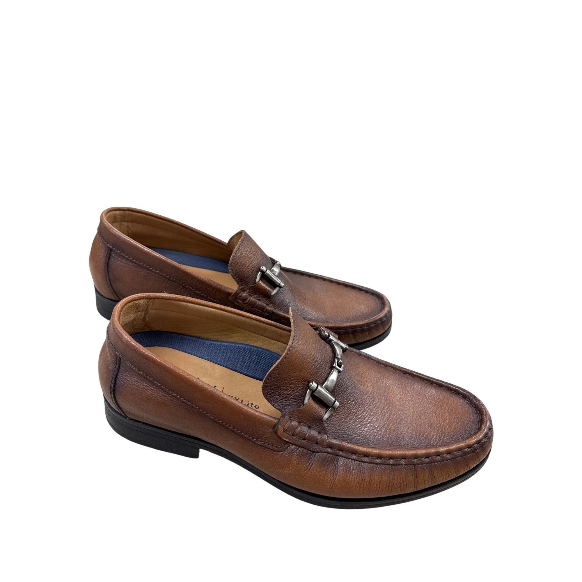 Other Flag LTD Nappa Glove mens brown leather loafers 8.5M SKU 714 Size US 8.5 / EU 41-42 - 4 Thumbnail