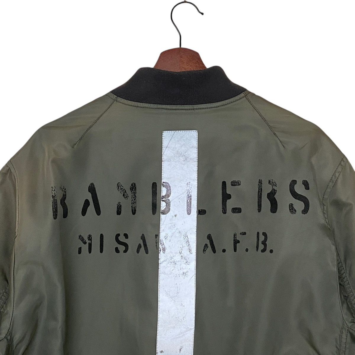 Vintage Brand Aspesi Blu & Co MA-1 Fly Jacket 2000s