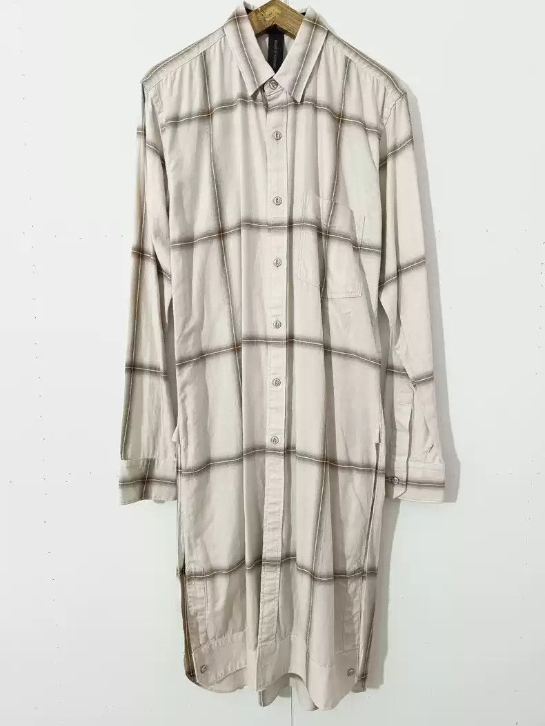 Maison MIHARA YASUHIRO Mihara yasuhiroPlaid sleeve hem design long shirt Size US M / EU 48-50 / 2 - 1 Thumbnail