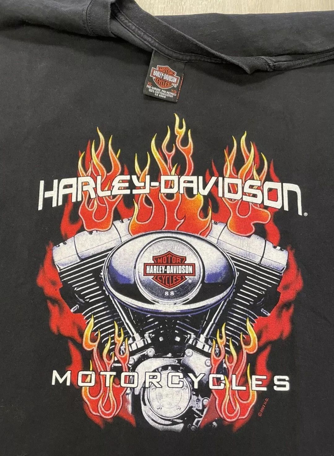 Harley Davidson × Vintage Vintage 2002 Harley Davidson Canada shirt Mens XL Size US XL / EU 56 / 4 - 1 Thumbnail