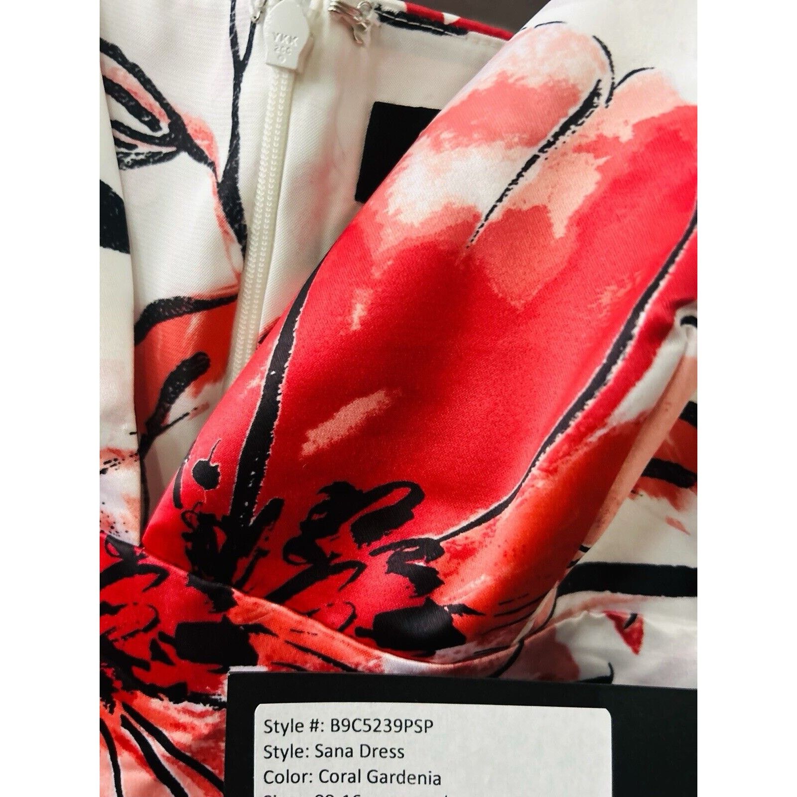 Parker New Parker Black Sana Dress Coral Gardenia Pink Size 4 $418 Size S / US 4 / IT 40 - 4 Thumbnail