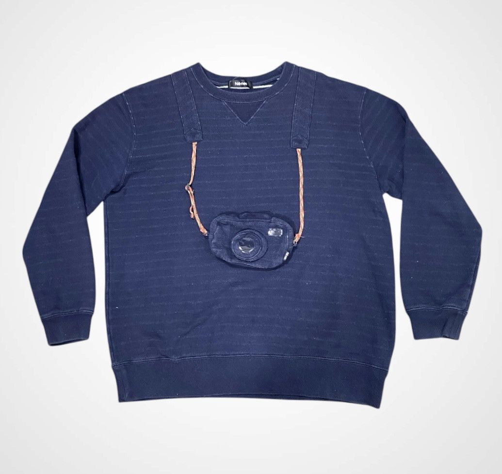 Issey Miyake Rare Design Vintage Ne-net Issey Miyake Sweatshirt Size US L / EU 52-54 / 3 - 3 Thumbnail