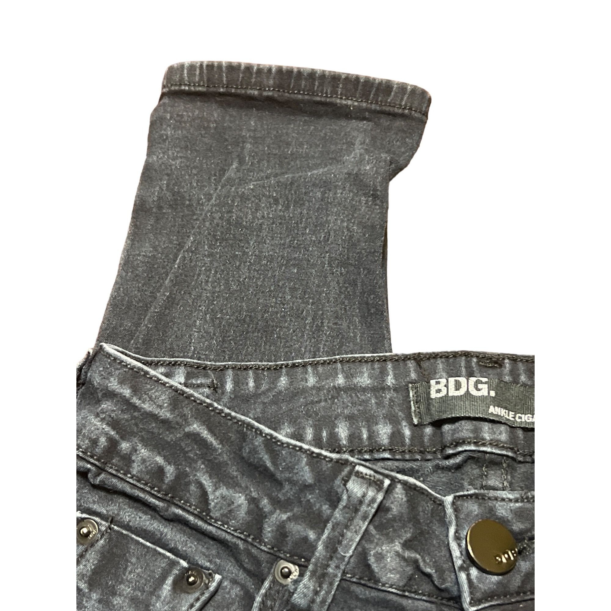 Bdg BDG Urban Outfitters Ankle Cigarette Jeans Size 29 Dark Blue Size 29" - 2 Thumbnail
