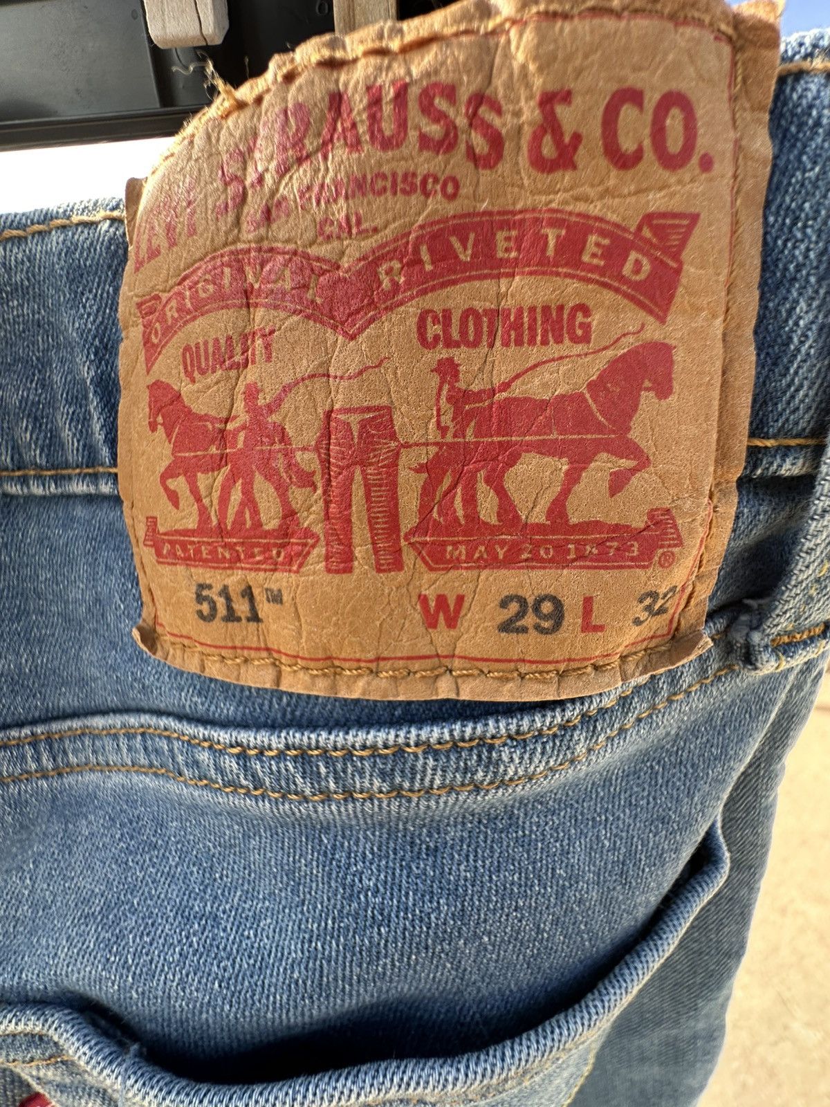 Levi's Levi’s 511s Slim Fit Denim Size US 29 - 7 Thumbnail