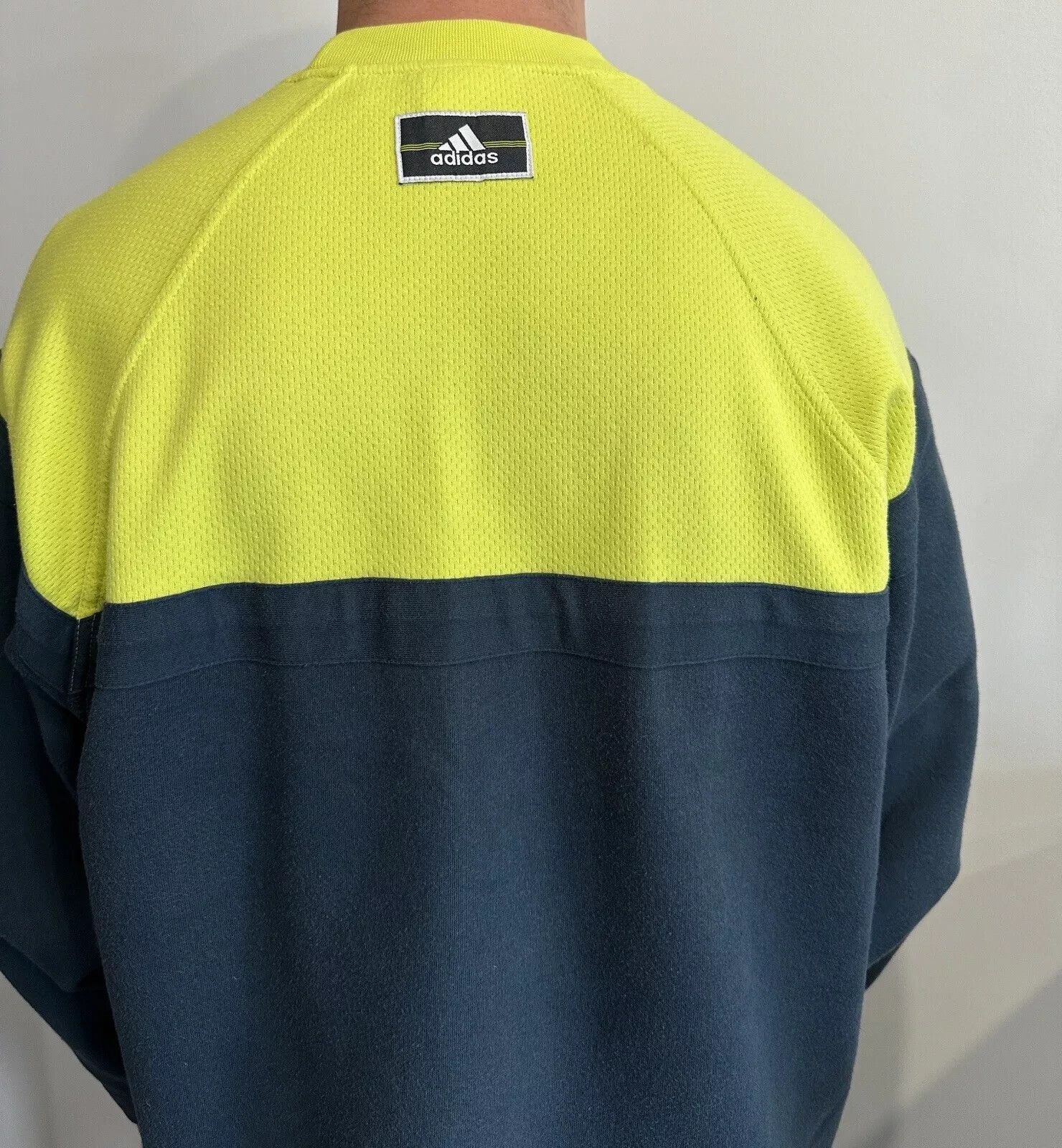 Adidas Vintage 2000s ADIDAS SWEATSHIRT Y2K MENS PULLOVER Logo Size US M / EU 48-50 / 2 - 6 Thumbnail