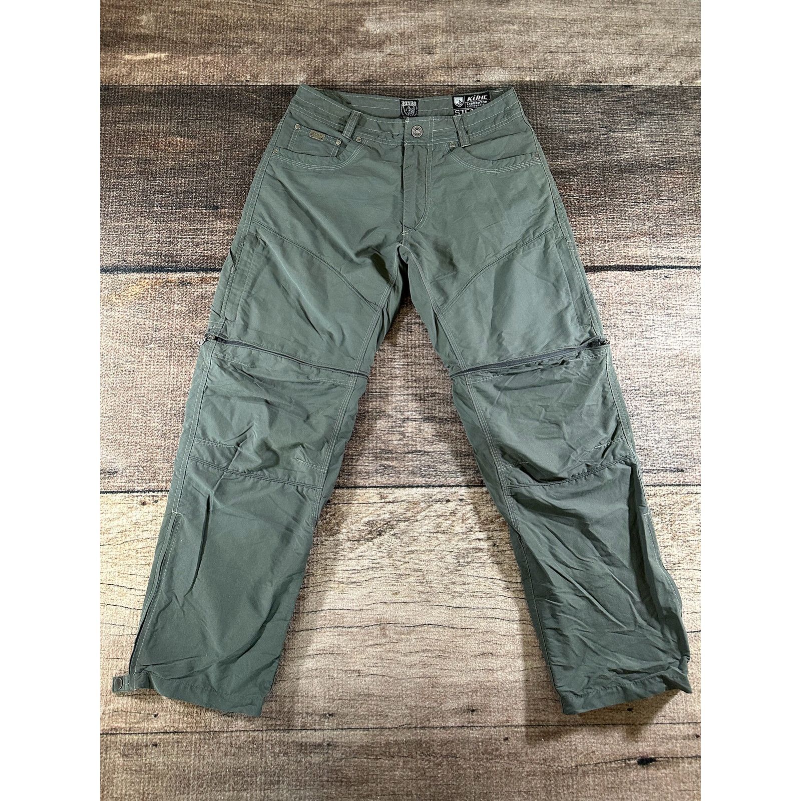 Kuhl Kuhl Men's Pants Liberator Convertible Green Stealth 30x30 Size US 30 / EU 46 - 1 Thumbnail