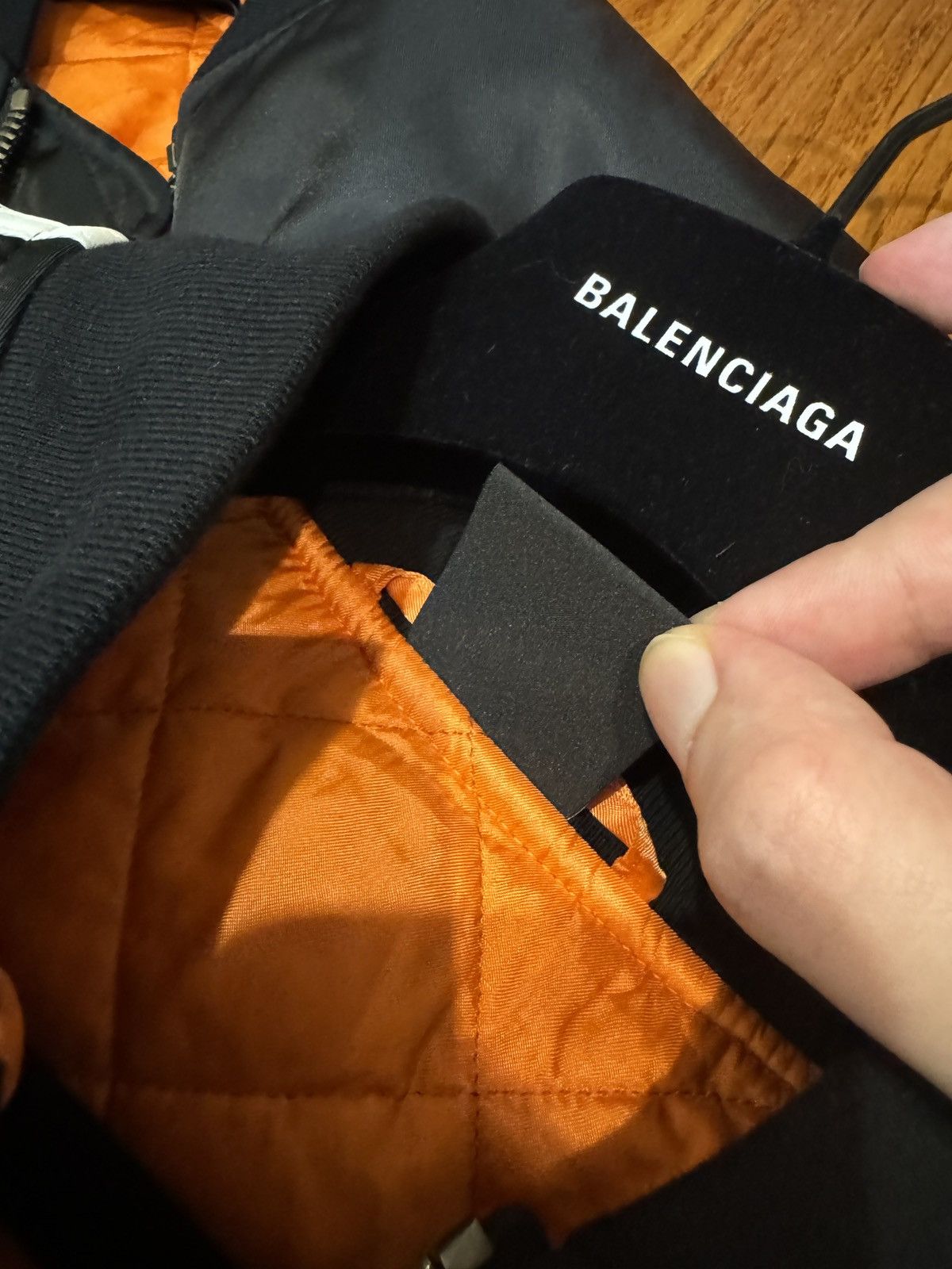 Balenciaga Balenciaga Adidas Black oversized bomber Sz.46 Size US S / EU 44-46 / 1 - 9 Thumbnail