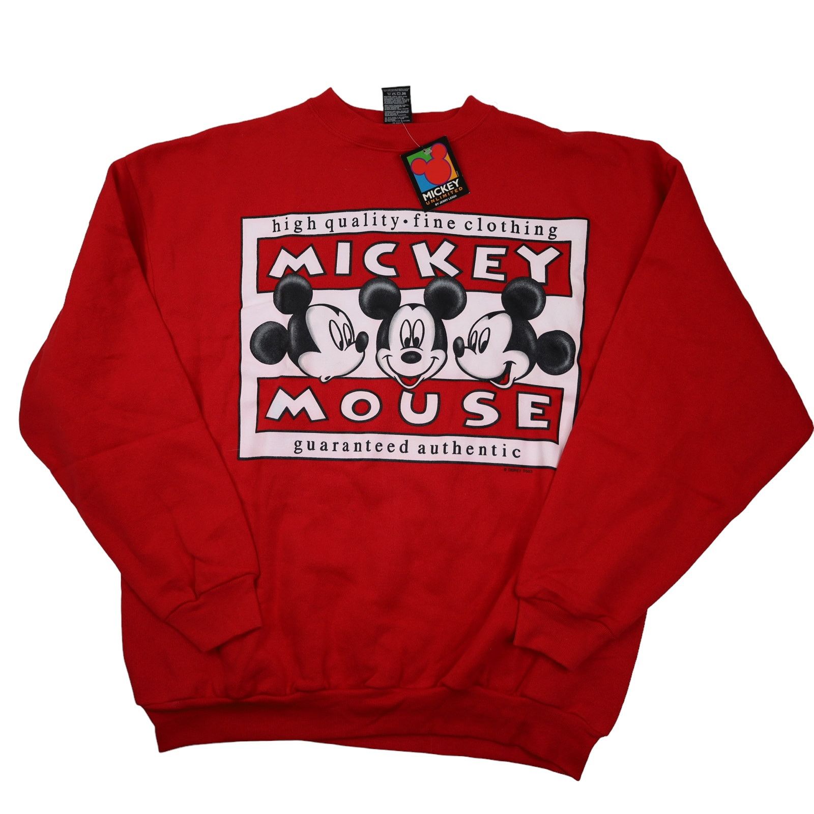 Disney × Vintage NWT Vintage Mickey Mouse Graphic Sweatshirt Size US XL / EU 56 / 4 - 1 Thumbnail
