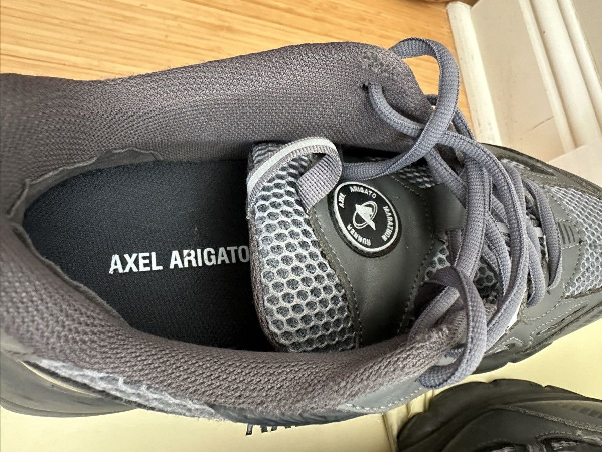 Axel Arigato Axel Arigato Marathon Runner Shoes Grey/ Black Size 11 Size US 11 / EU 44 - 13 Thumbnail