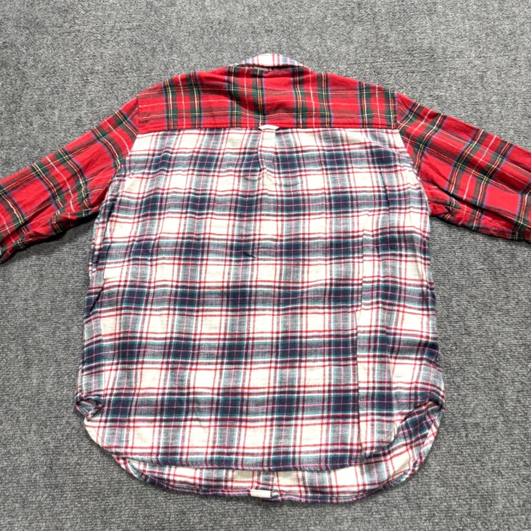 American Eagle Outfitters American Eagle Outfitters Dress Shirt Men M Button Up Plaid Cotton Multicolor Size 40R - 3 Thumbnail