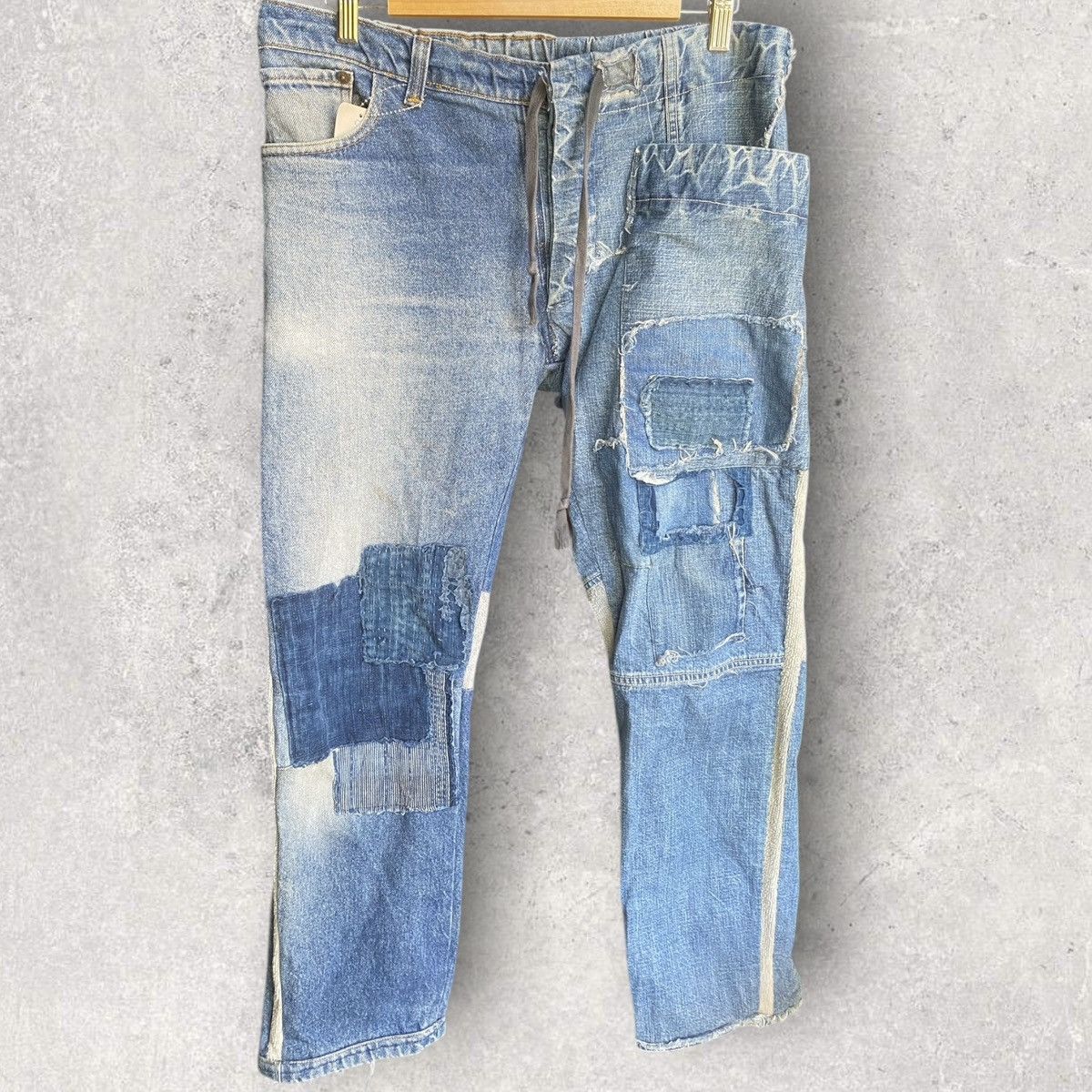 Greg Lauren Greg Lauren Vintage Levi’s Deconstruction Jeans Size US 32 / EU 48 - 1 Thumbnail