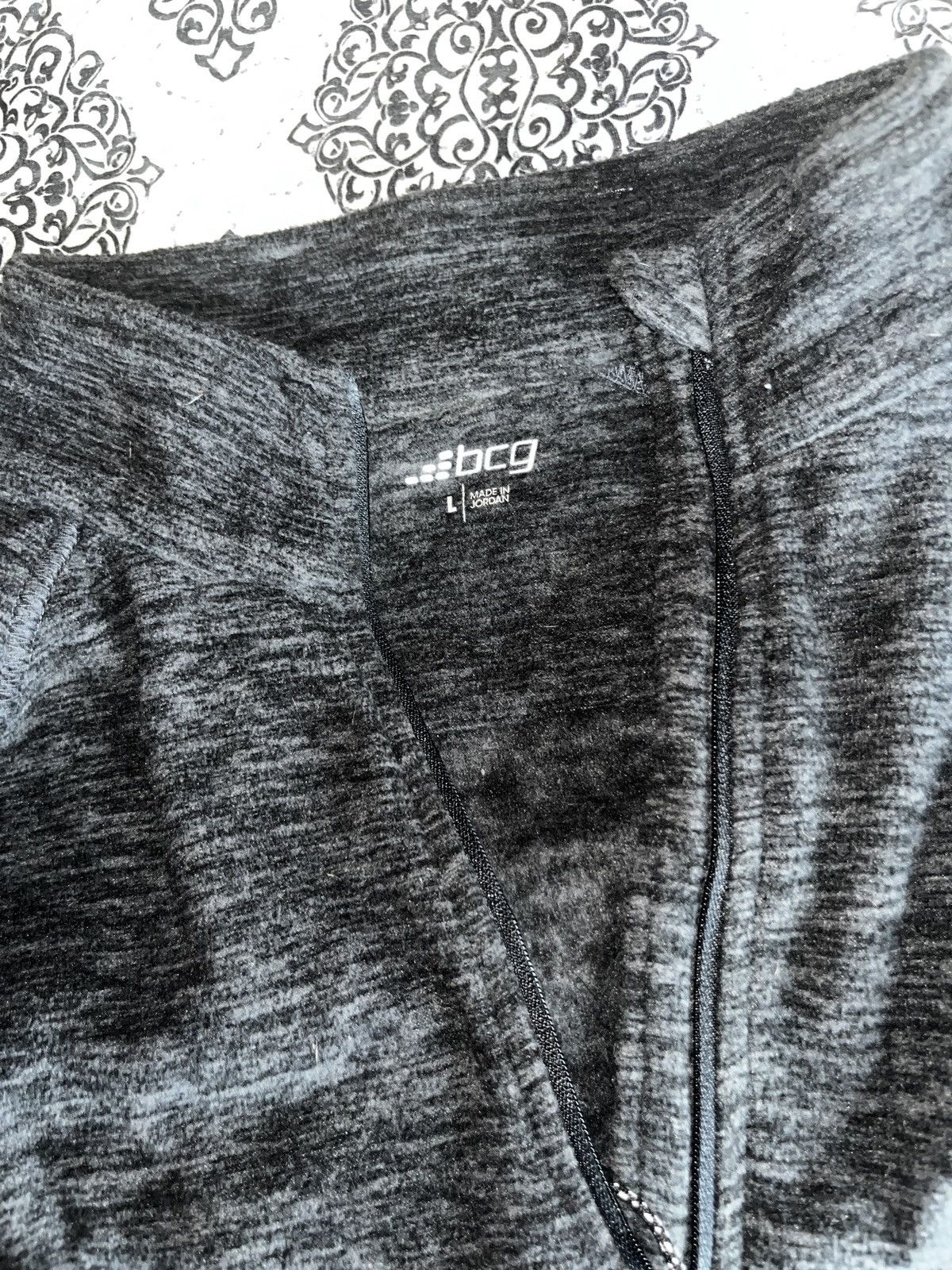 Other BCG Grey Heathered Quarter-Zip Pullover L Size US XL / EU 56 / 4 - 2 Thumbnail