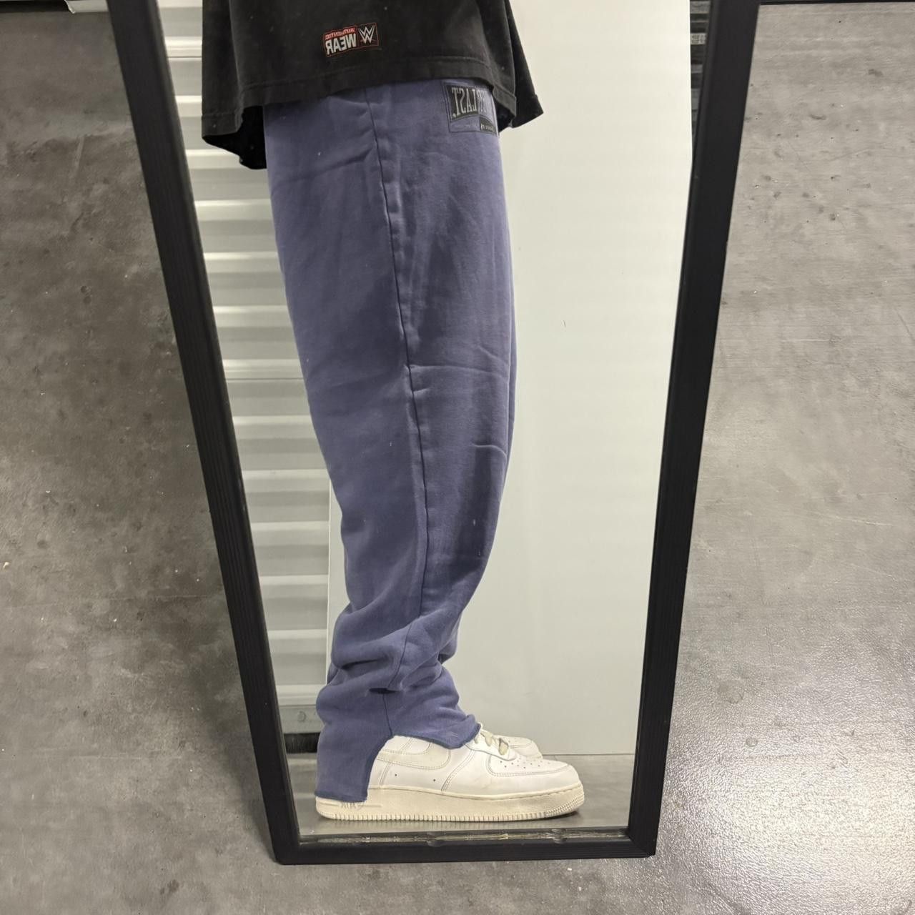 Everlast × Japanese Brand Crazy Vintage Y2K/2000s Baggy Purple Everlast Sweatpants! Size US 34 / EU 50 - 1 Thumbnail