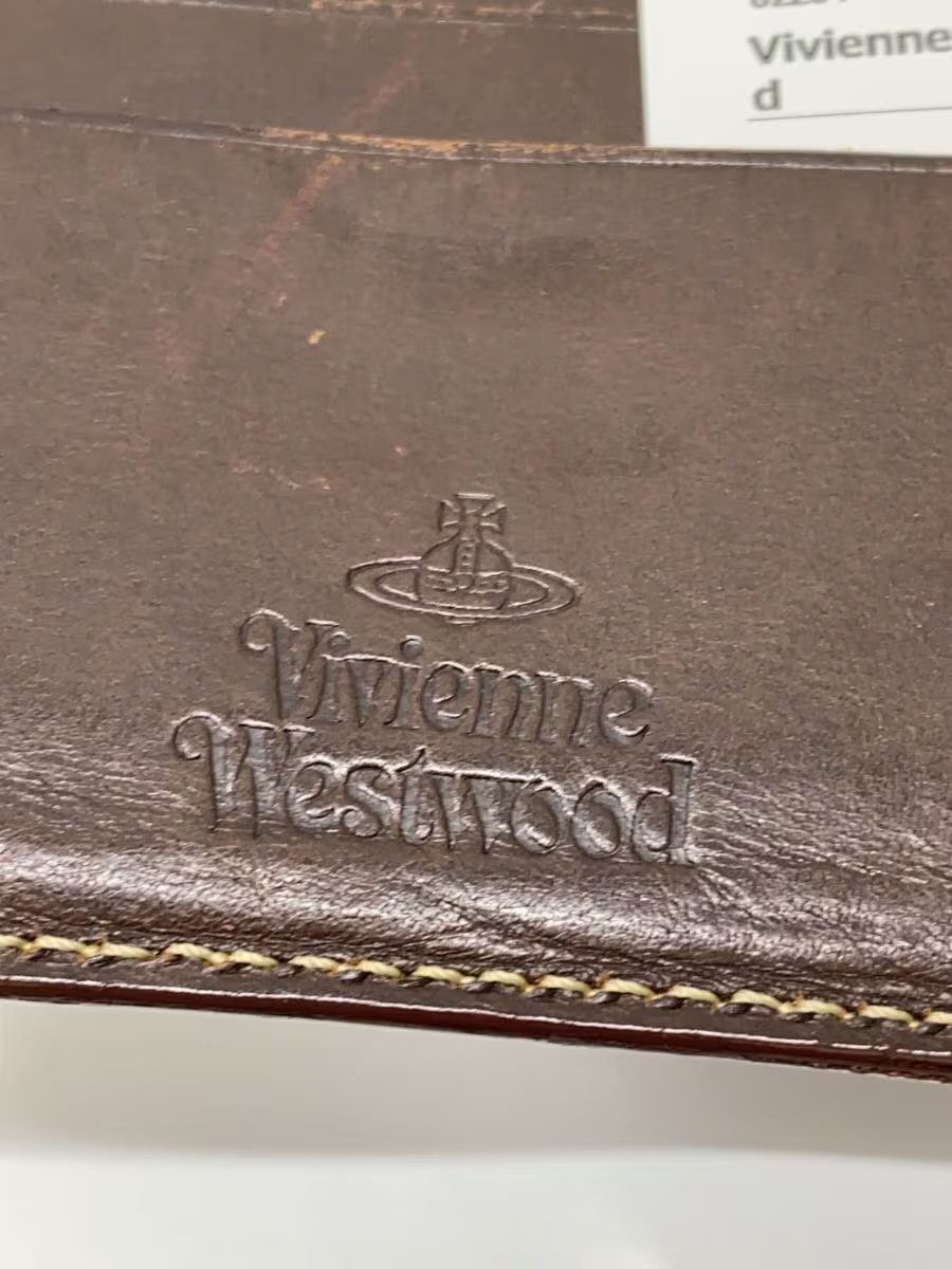 Vivienne Westwood Contrast Stitch Orb Leather Wallet Size ONE SIZE - 4 Thumbnail