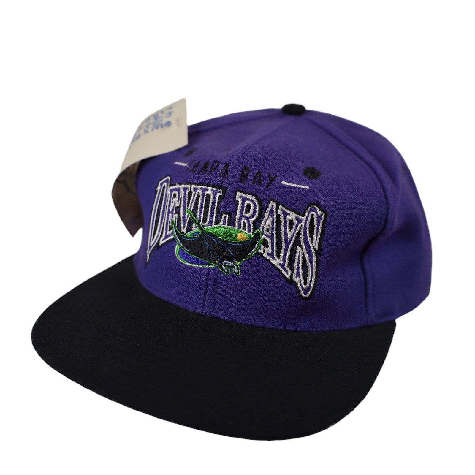MLB × Vintage Vintage NWT Tampa Bay Devil Rays Baseball Snapback Hat Size ONE SIZE - 1 Thumbnail