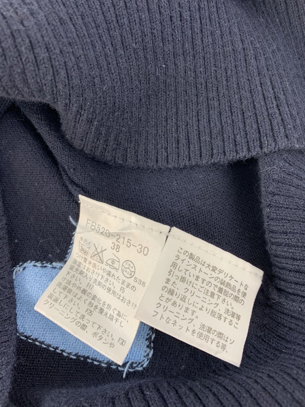 Burberry Burberry Blue Label Big Logo Knitwear Sweater Stretchable Size XS / US 0-2 / IT 36-38 - 6 Thumbnail
