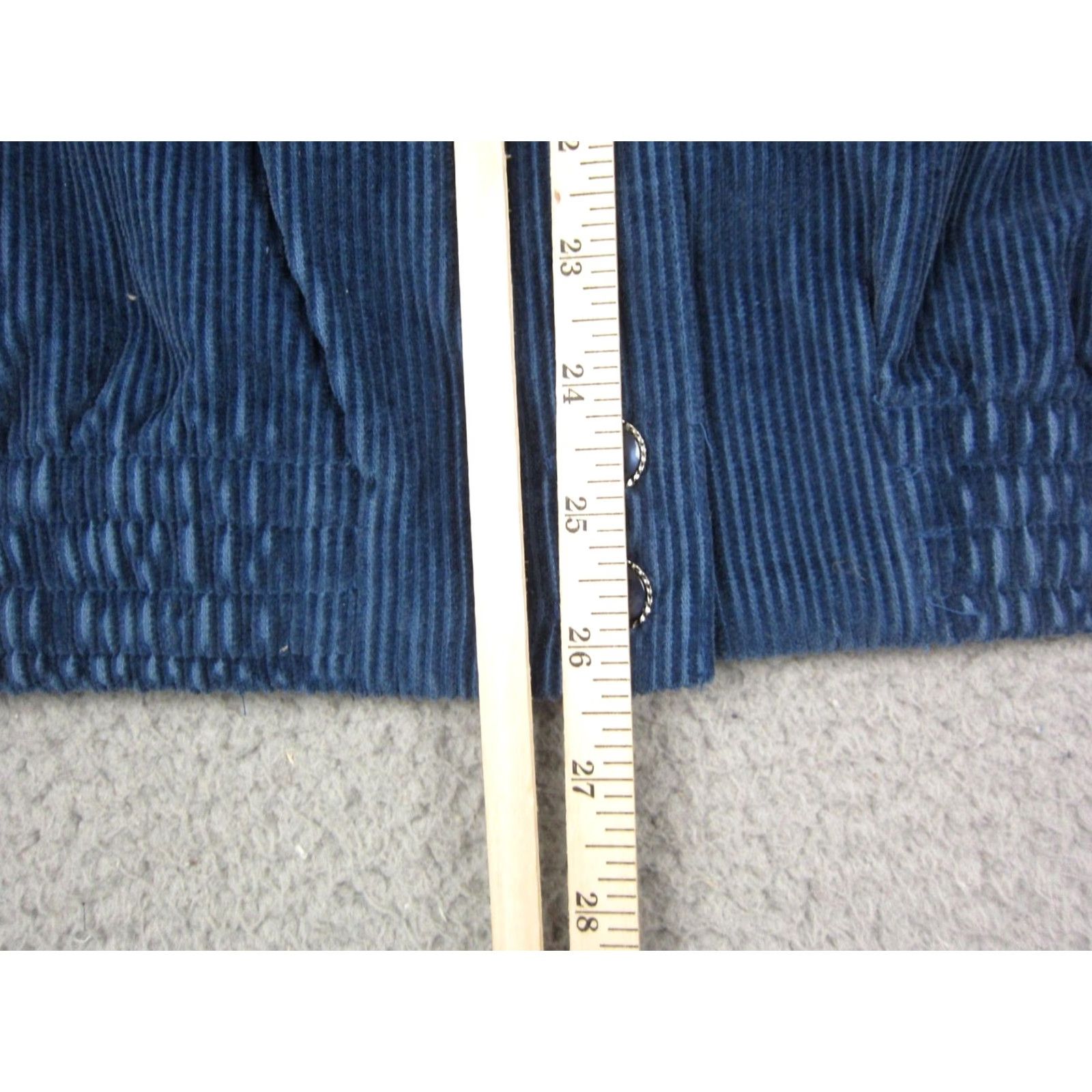Vintage VINTAGE Alfred Dunner Jacket Womens 12 Blue Corduroy Cotton 80s 90s Trucker Jacket Women Blue Corduroy 80s 90s City Classic Mens Womens Boys Girls Size XL / US 12-14 / IT 48-50 - 7 Thumbnail