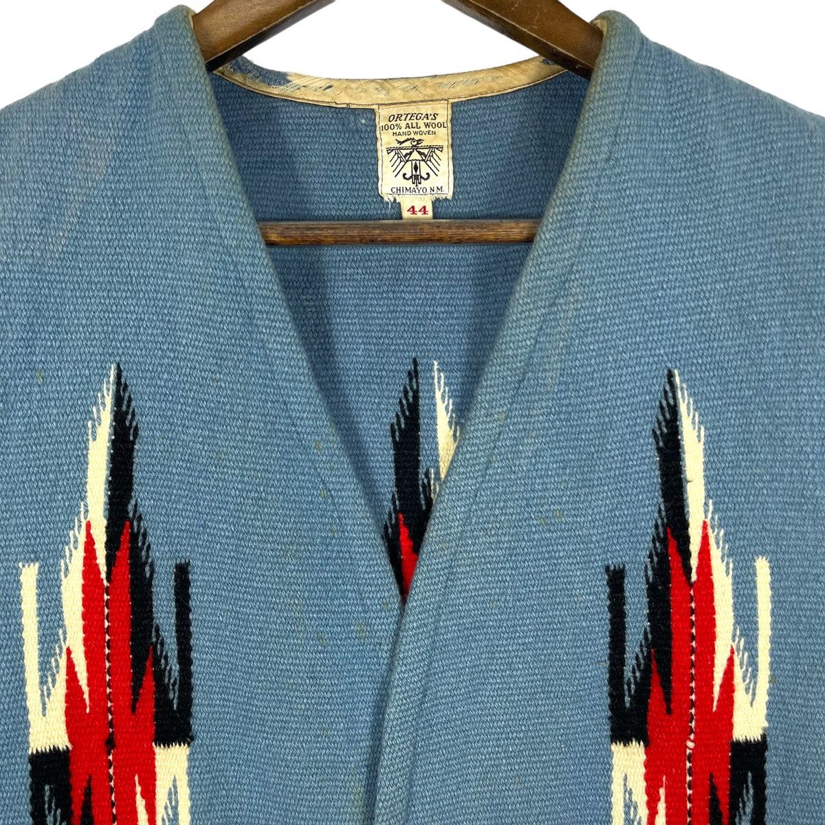 Native × Vintage Vintage 40s Ortega’s Chimayo Southwest Vest Jacket Size US M / EU 48-50 / 2 - 6 Thumbnail