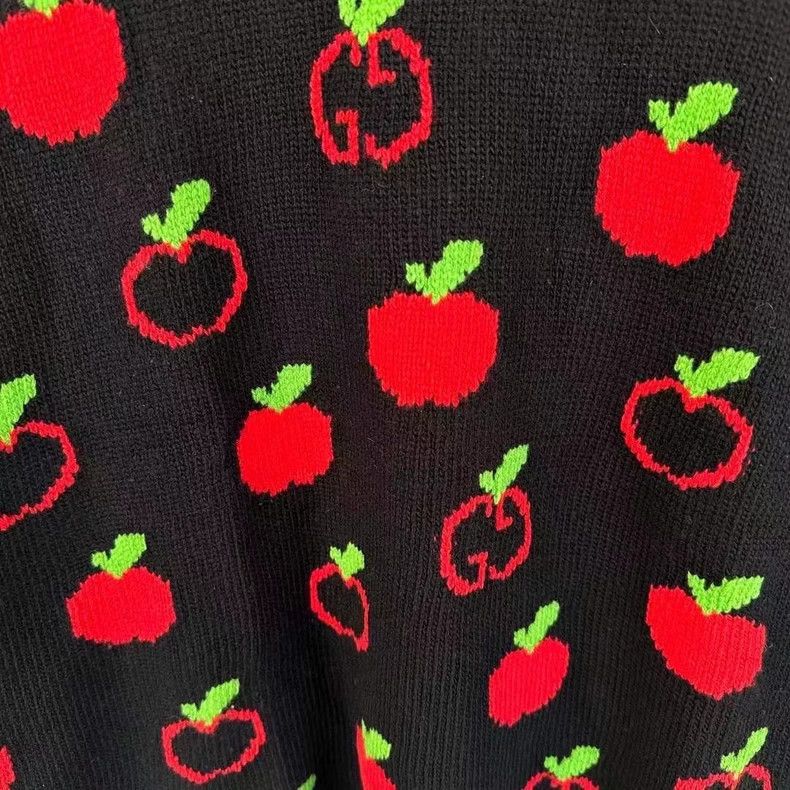 Gucci Gucci Apple full-print sweater 2501-Nextarrow Size US L / EU 52-54 / 3 - 3 Thumbnail